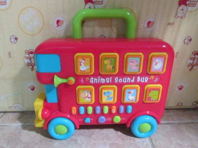 Animal Sound bus by Wazzan Toys ของเล่นเสริมพัฒนาการสำหรับเด็กมือสอง