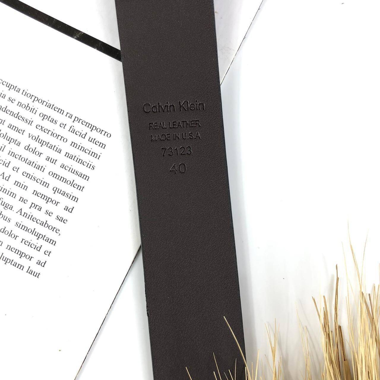 ของแท้ 💯% 】Calvin Klein Leather Belt & Wallet Set เซตสุดคุ้ม จะะมอบเป็นของขวัญหรือใช้เองก็แนะนำเลยค่าา