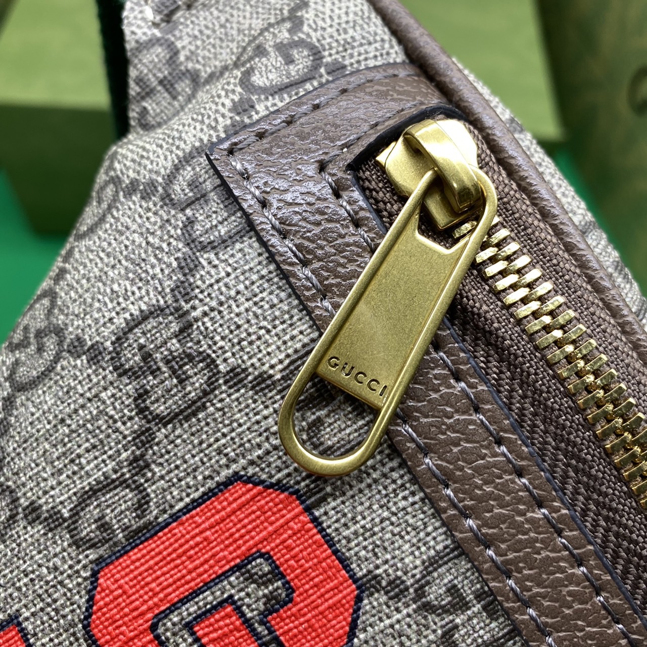 หนังแท้ Gucci Tiger GG belt bag พร้อมส่งที่ไทย