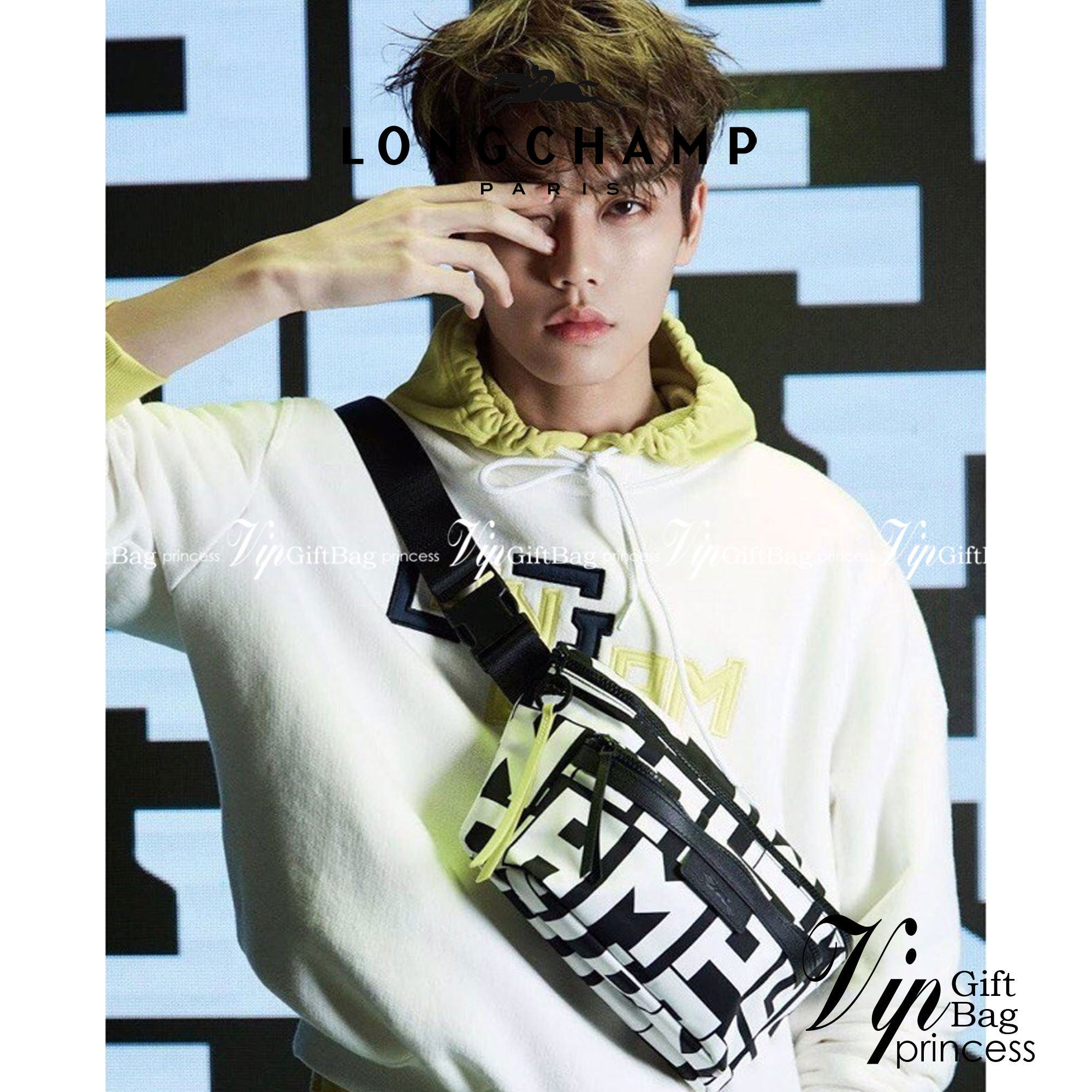 LONGCHAMP LE PLIAGE LGP BELT BAG M เท่ห์อย่างมีสไตล์กระเป๋าทรงคาดอกและคาดเอวดีไซน์แนวสปอร์ต เพิ่มความโดดเด่นทันสมัยด้วยลายซิกเนเจอร์ มีช่องซิปที่ใช้งานง่ายช่วยให้คุณหยิบใช้สิ่งของจำเป็นได้อย่างสะดวกและง่ายดาย และผสานสายรัดแบบปรับได้เข้ากับหัวเข็มขัดตัวล็อ