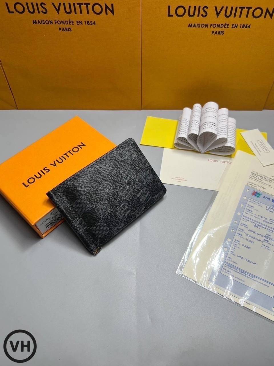 ORI หนังแท้ | LV Pince Money Clip Wallet / LV Short Wallet กระเป๋าสตางค์ใบสั้น กระเป๋าสตางค์ผู้ชาย