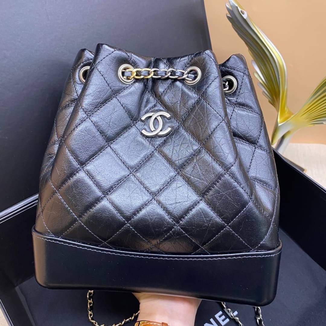 Chanel gabrielle backpack เกรดออริ 1:1 ใช้งาน ตปท ได้ กระเป๋าเป้ ดีไซน์หรูคลาสสิค สายสะพายในตัวรูดปากกระเป๋าเก็บทรงได้