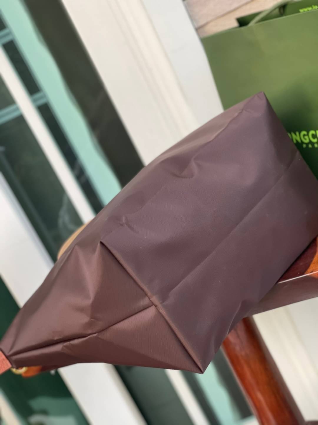 LONGCHAMP LE PLIAGE ORIGINAL SHOULDER BAG L (หูยาว ฝาน้ำตาล) กระเป๋าสะพายไหล่ รุ่น Original มีเอกลักษณ์อันโดดเด่นของรุ่นไอคอนนิค