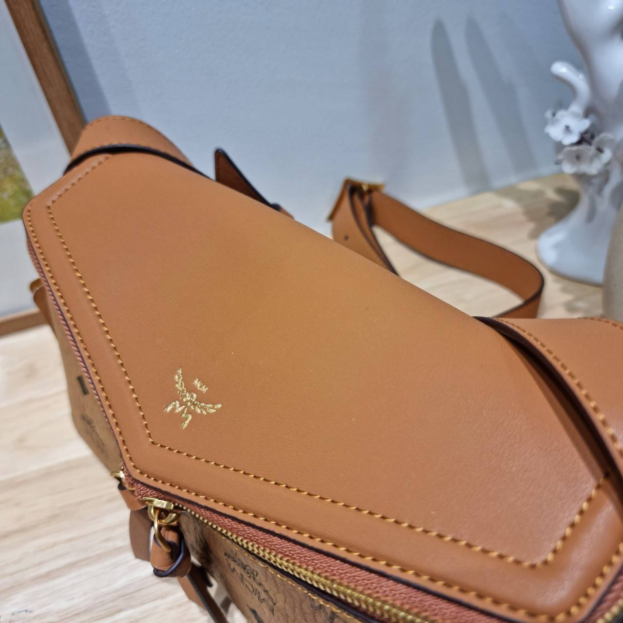 M.C.M DIAMANT 3D SHOULDER BAG IN VISETOS LEATHER MIX กระเป๋าสะพายคอลเลคชั่นสุดปัง สวยหรูในแบบฉบับคนมีสไตล์ เกรดท็อปออริ 1:1 สลับแท้