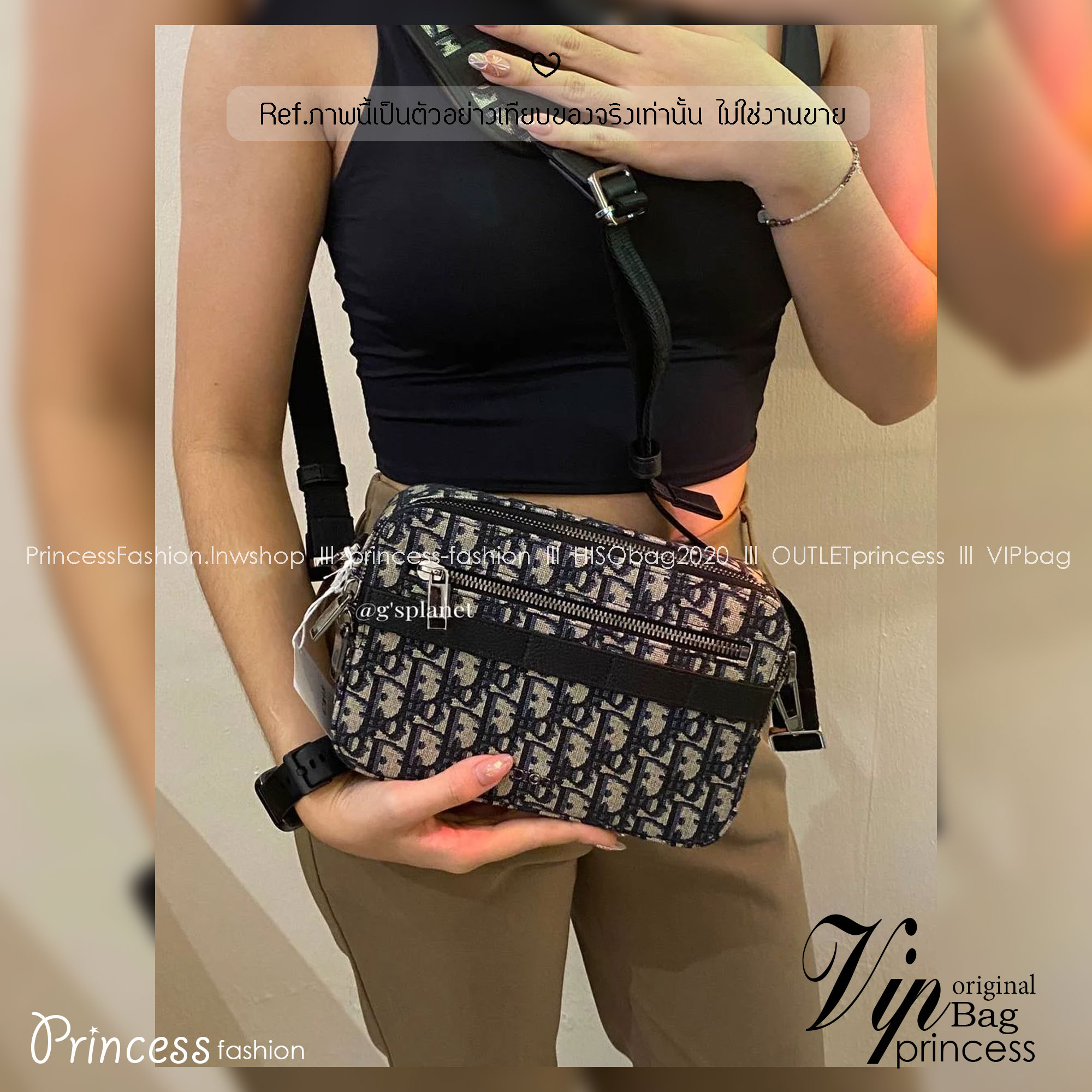 DIOR Safari bag with shoulder strap กระเป๋าสะพายทรงแมสเซ็นเจอร์ สวยหรูเป็นเอกลักษณ์ สุดฮอตที่ดีไซน์รูปแบบขนาดใบกำลังดี ไอเท็มใหม่ที่สามารถใช้ได้ everyday รีบจัดก่อนใครได้เลย!