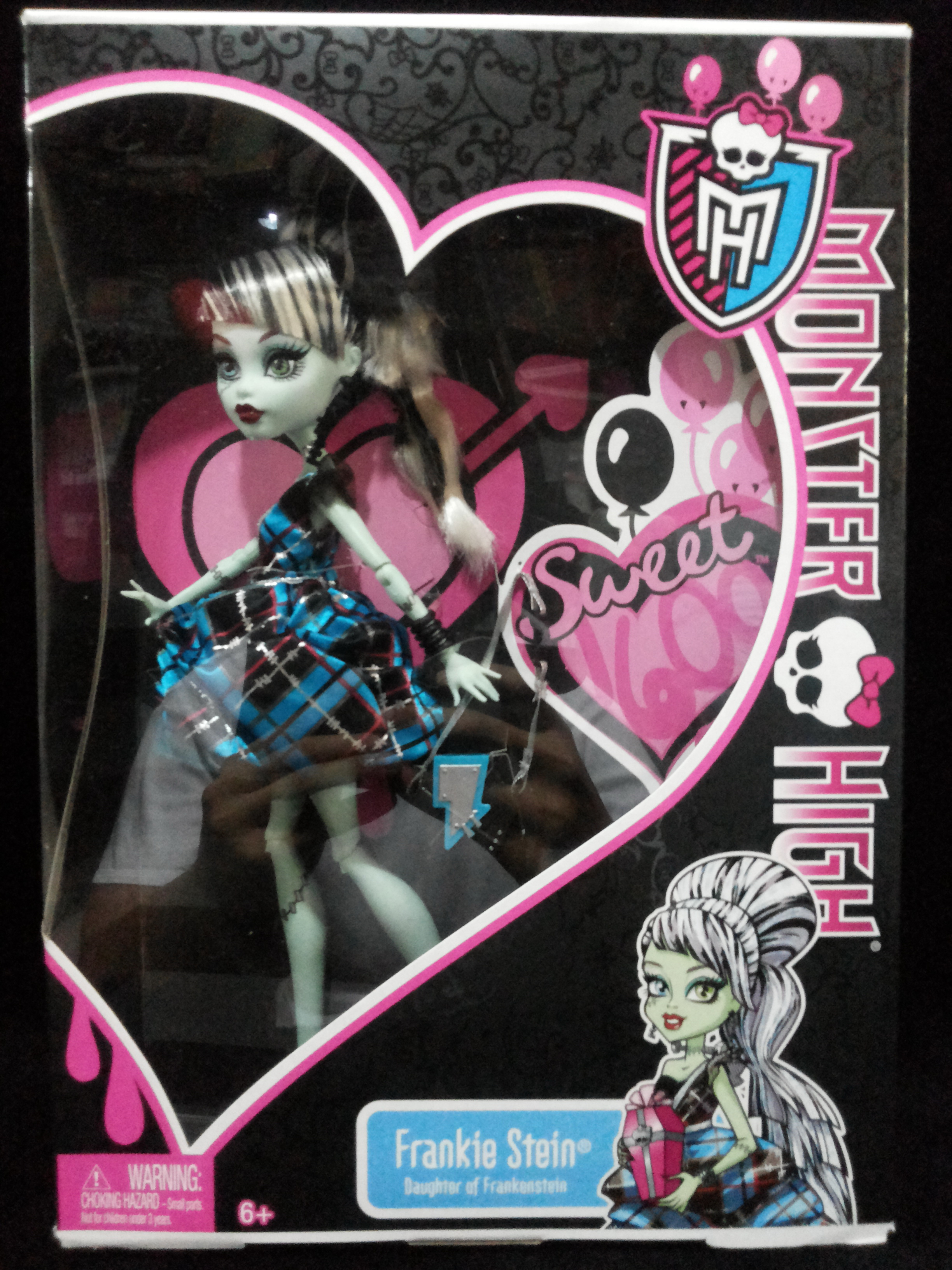 Monster High Dolls Sweet 1600_Frankie Stein ตุ๊กตามอนสเตอร์ไฮแท้มือหนึ่งใหม่แกะกล่อง