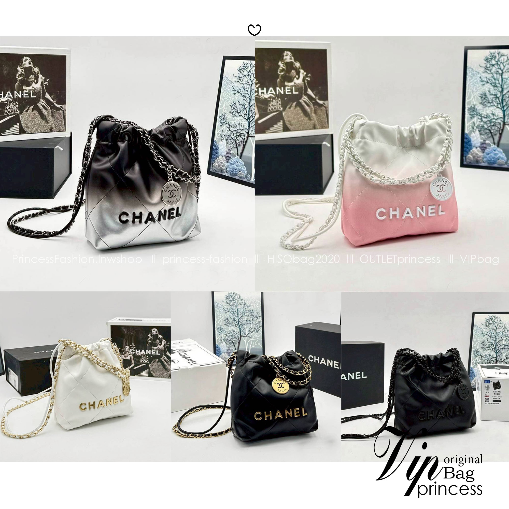 CHANEL 22 Mini bag สีใหม่ Gradient Color เข้าแล้วค่า สวยเกินต้านที่สุดกับไอเท็มนี้ ที่สาวๆหรือใครๆก็ต้องมีแล้ว!! มาในไซส์มินิ น่ารักจริงจัง!! แค่เห็นก็หลงรัก