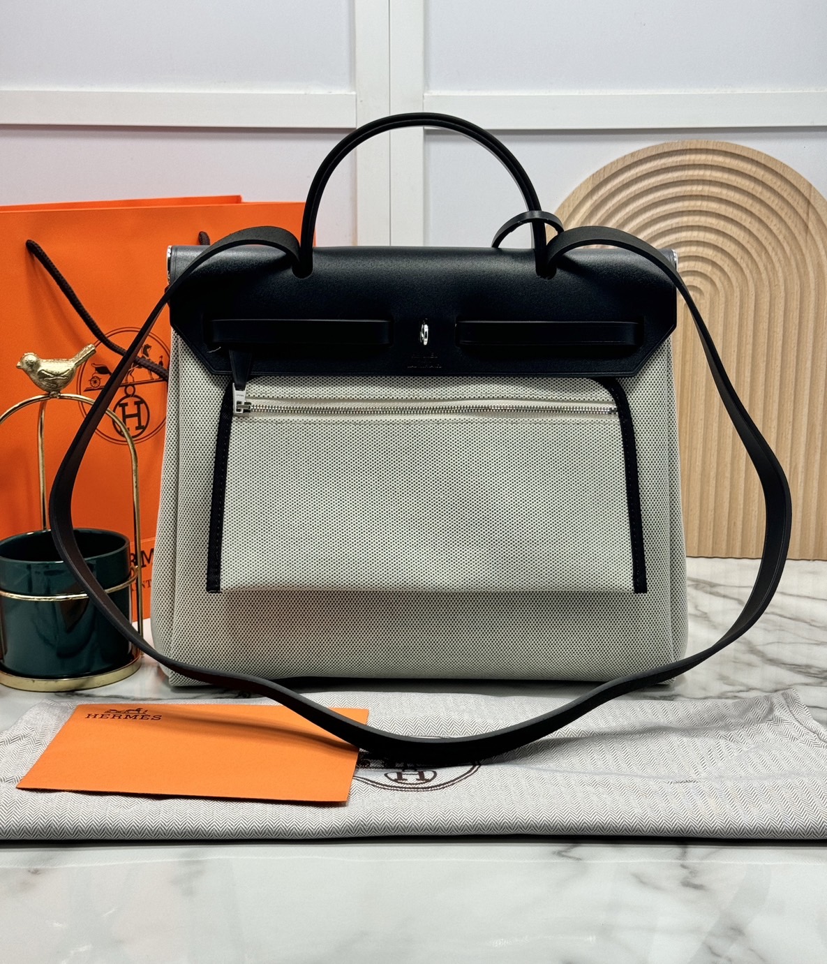 ORI หนังแท้ | HERMES HERBAG Zip 31 Bag / hermeskelly กระเป๋าสะพาย นิยามความหรูหราระดับมาสเตอร์พีช 🤍 สินค้าเกรดออริจินอล หนังแท้