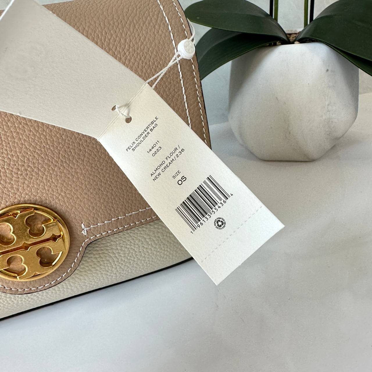 พร้อมส่ง 2 สี TORY BURCH FELIX CONVERTIBLE SHOULDER BAG กระเป๋าสะพาย เกรดท็อปออริ เกรดดีสุด สลับแท้ 1:1 ใช้ต่างประเทศได้