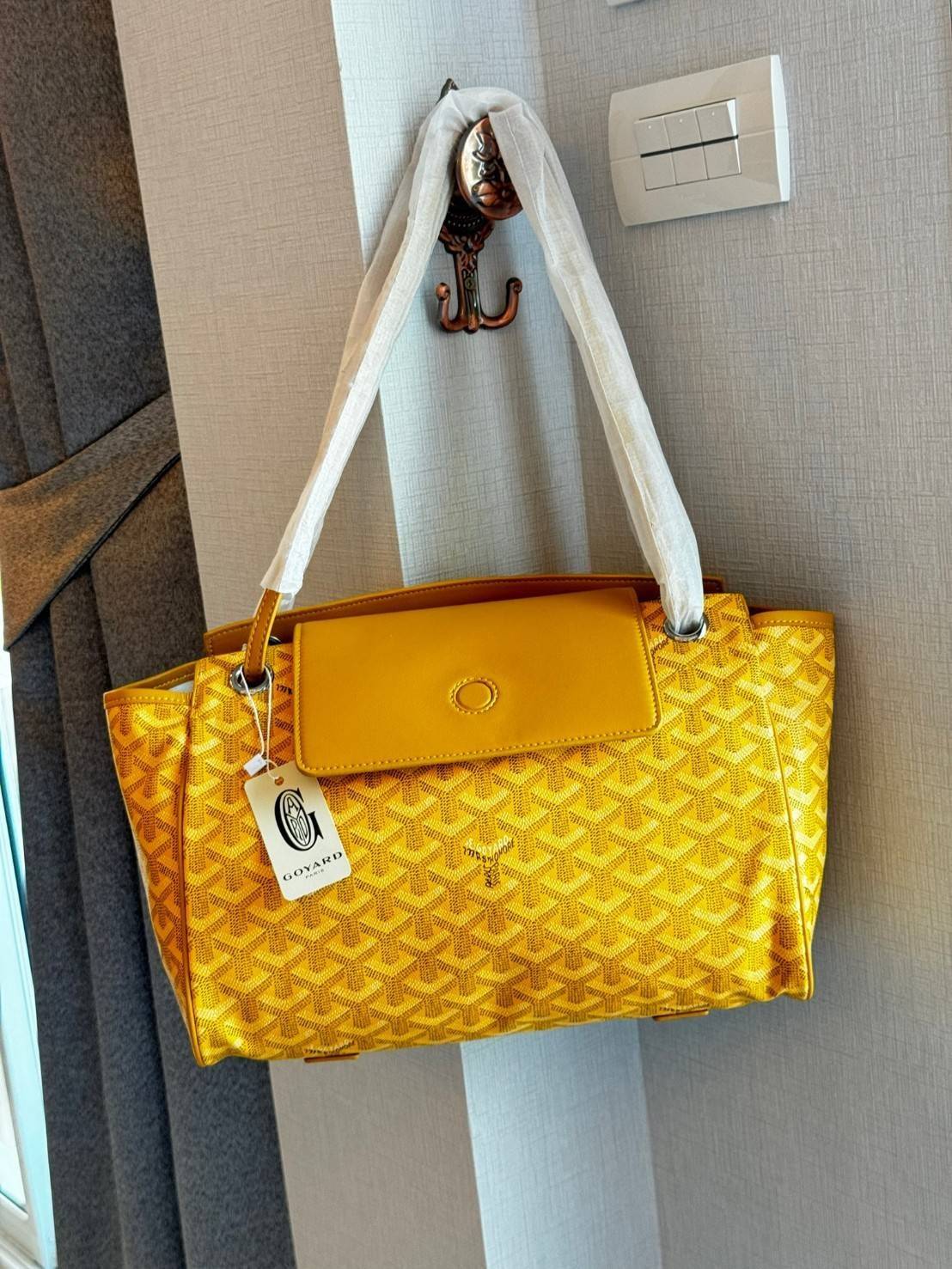 พร้อมส่ง 8 สี GOYARD Rouette Souple Bag 30cm กระเป๋าสะพายแบรนด์หรูสัญชาติฝรั่งเศส 🧡 เกรดออริจินอล 1:1 สลับแท้ ใช้งานต่างประเทศได้