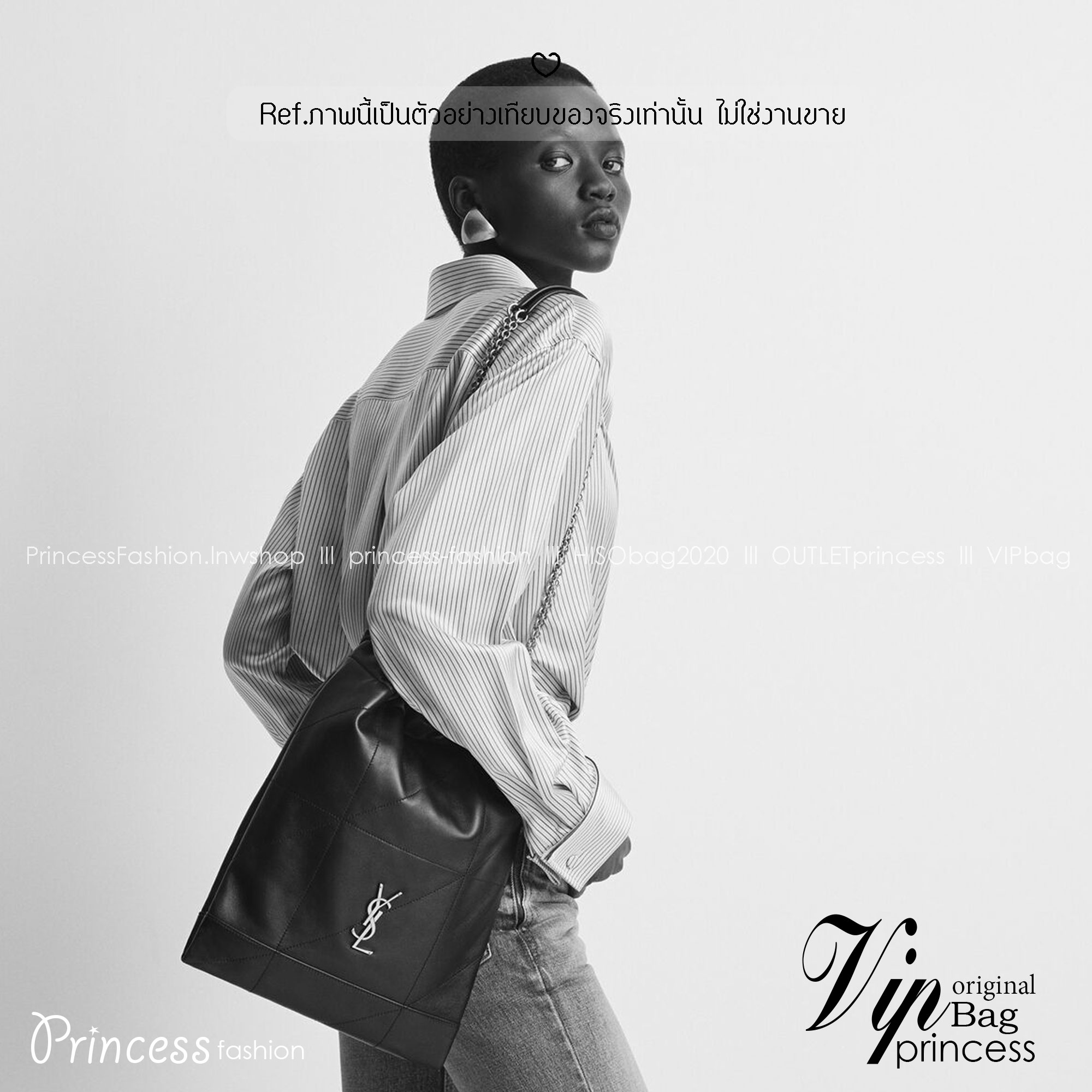 YSL JAMIE 4.3 POCHON / YSL TOTE BAG กระเป๋าสะพายทรงโท้ท รุ่นใหม่ งานหนังเต็มใบจุของได้เยอะ เกรดออริ 1:1