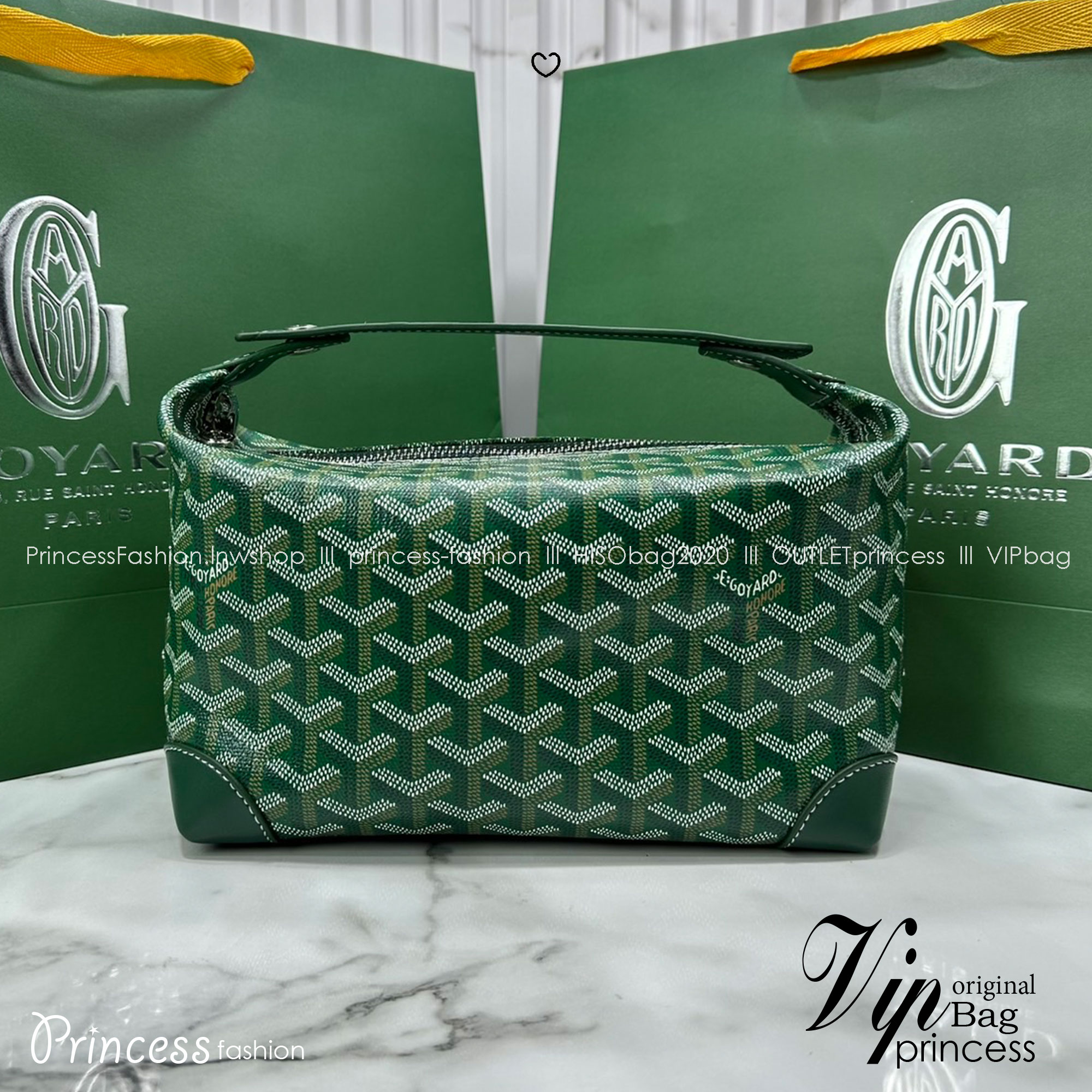 ORI หนังแท้ | Goyard Bowling 25 Toiletry Bag / Goyard Pouch กระเป๋าทรงพอช พร้อมสายถือจับถนัดมือใช้งานง่ายกะทัดรัด ตอบโจทย์ความเรียบง่ายแต่คลาสสิก ใช้ได้ทั้งชายหญิง หรูหรา ติดแกรมที่สุด เป็นรุ่นตามหา ที่ตอนนี้มีพร้อมส่งแล้วค่า