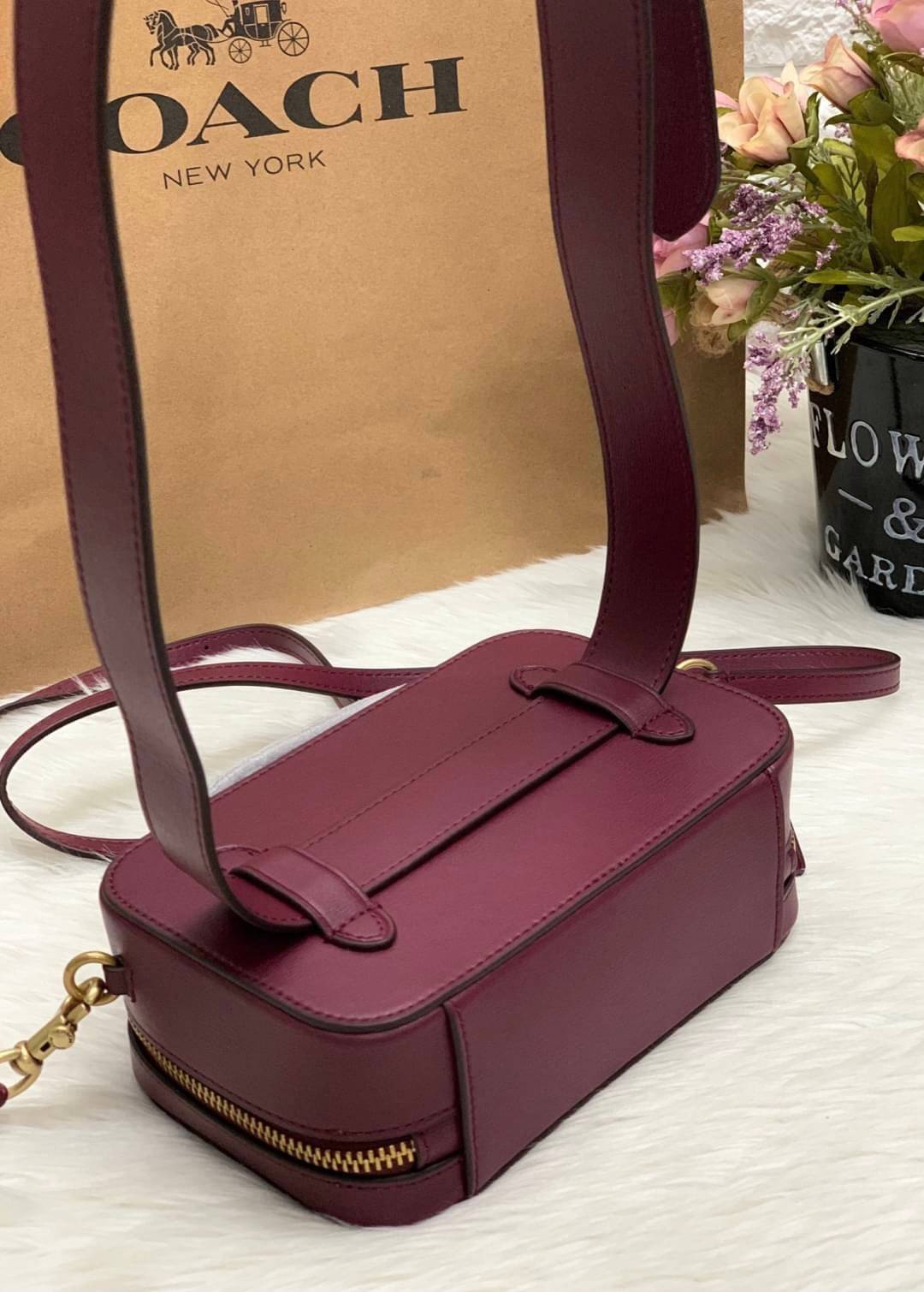 COACH ALIE BELT BAG IN SIGNATURE JACQUARD ((4813))