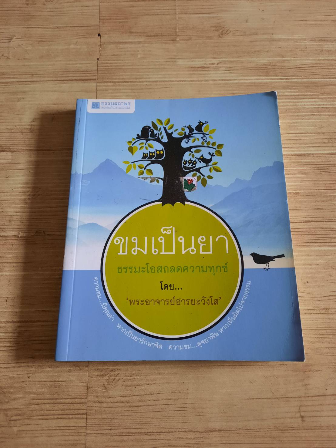 ขมเป็นยา ธรรมโอสถลดความทุกข์ โดย พระอาจารย์อารยะวังโส