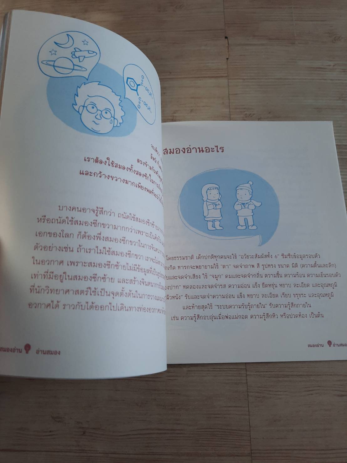 สมองอ่าน อ่านสมอง พญ.จันทร์เพ็ญ ชูประภาวรรณ เขียน