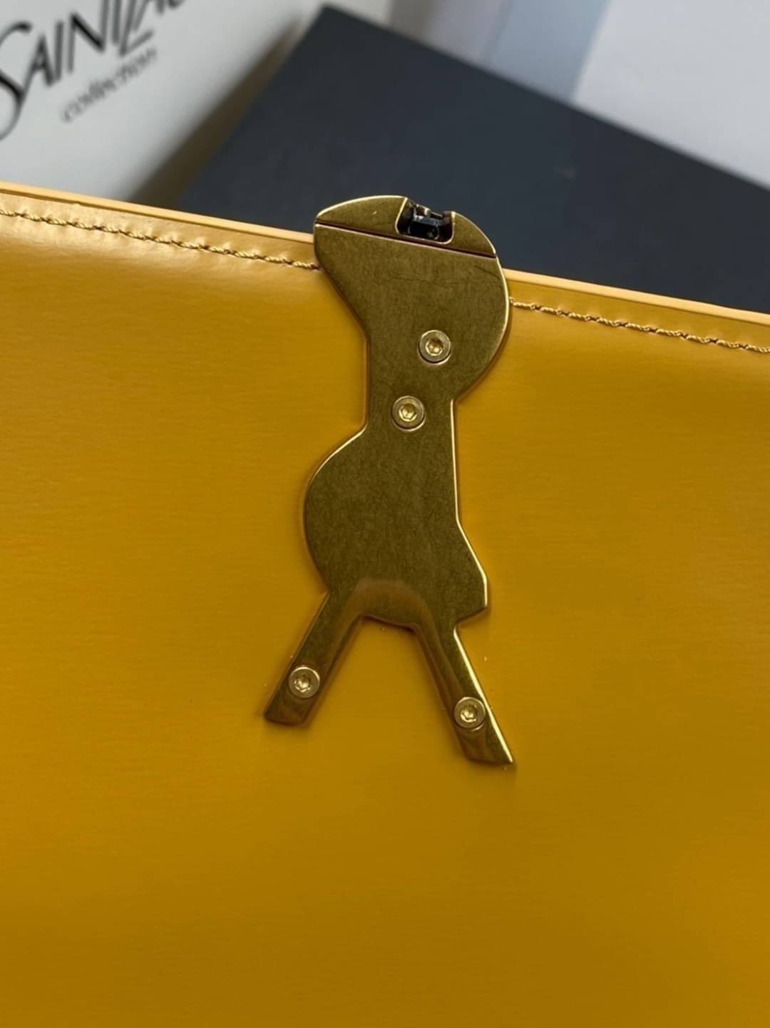 VIP GIFT 】หนังแท้ YSL SAINT LAURENT Saint Laurent small Solferino satchel crossbody bag