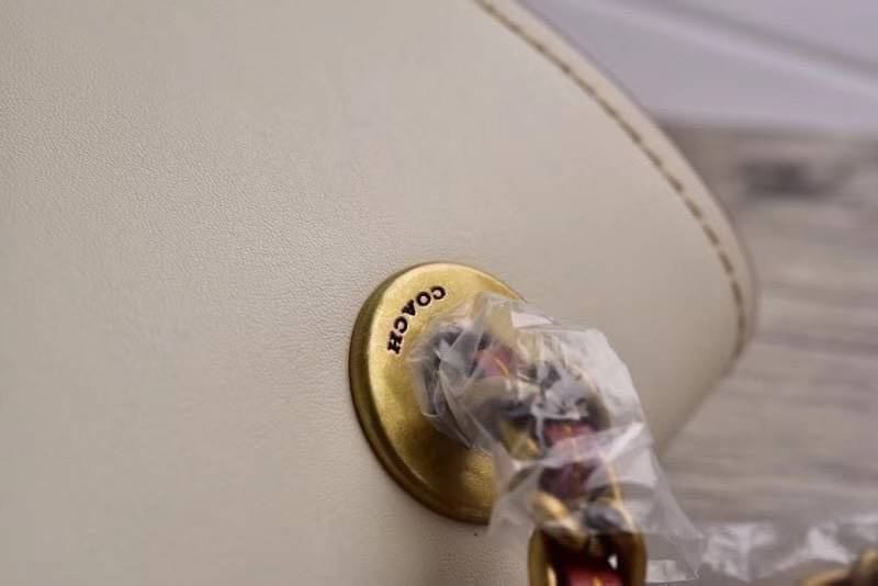 Coach Parker In Signature Canvas With Tea Rose