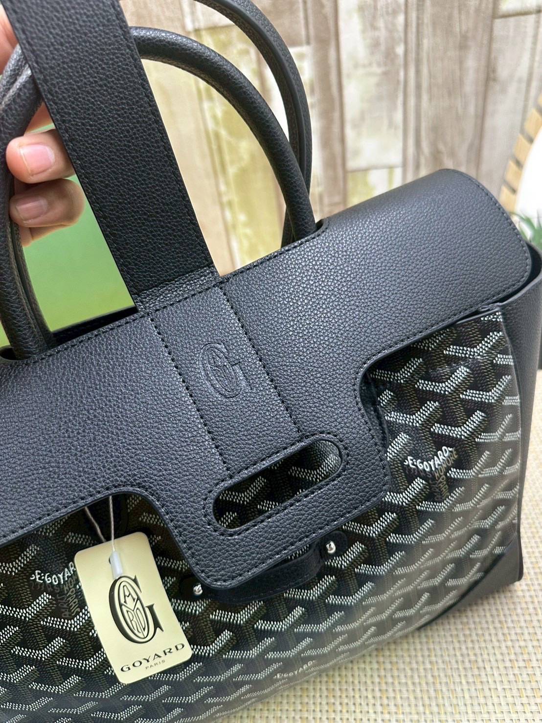 5 สี ORI หนังแท้ | Goyard Saigon Tote Bag กระเป๋าสะพายทรงโท้ท พร้อมหูจับใช้งานง่าย ภายในโล่งกว้าง หรูหราลงตัว