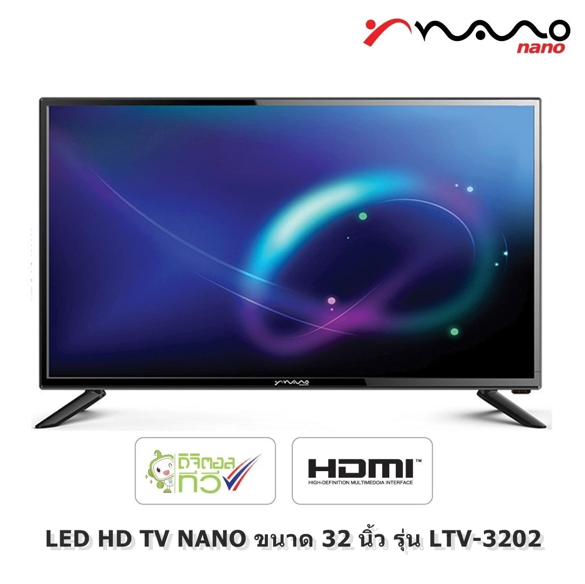 LED HD TV NANO ขนาด 32 นิ้ว รุ่น LTV-3202 ลดราคาถูกสุดๆ โทรเล้ยย 02-4245594, 085-3801177, 081-6215561
