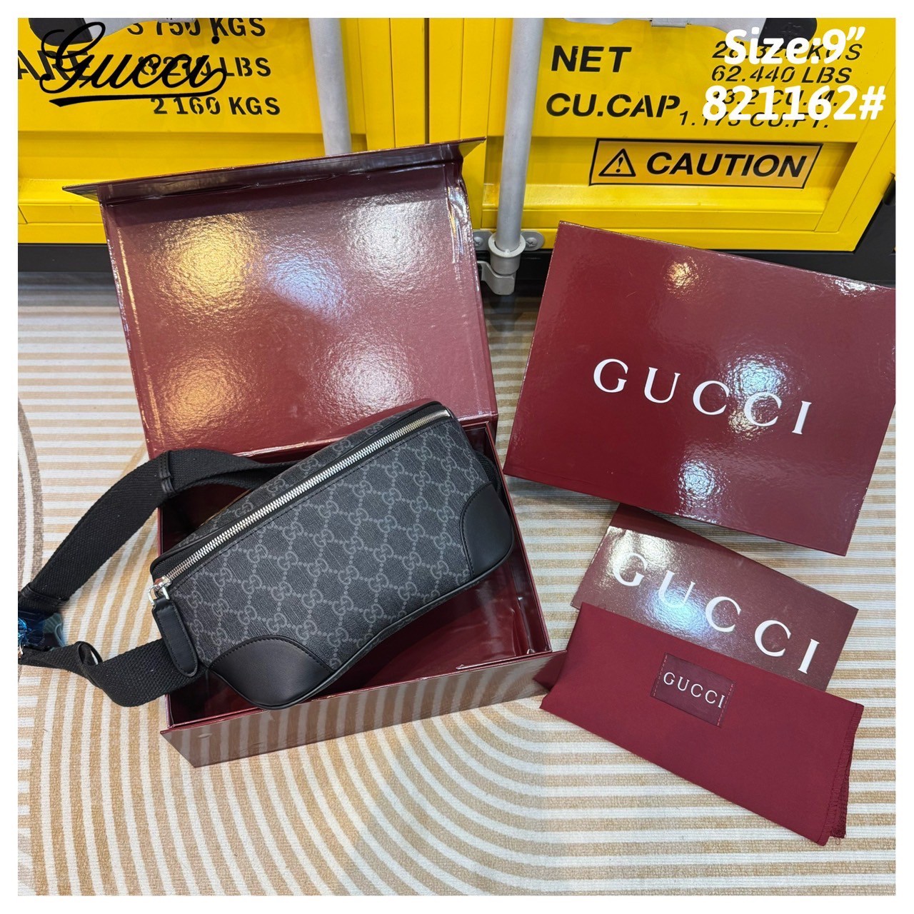 GUCCI GG Emblem medium belt bag กระเป๋าคาดอก/คาดเอวปรับโฉมใหม่ สวยสง่างาม สปอร์ตและเท่กว่าเดิม แต่ยังคงความคลาสสิค
