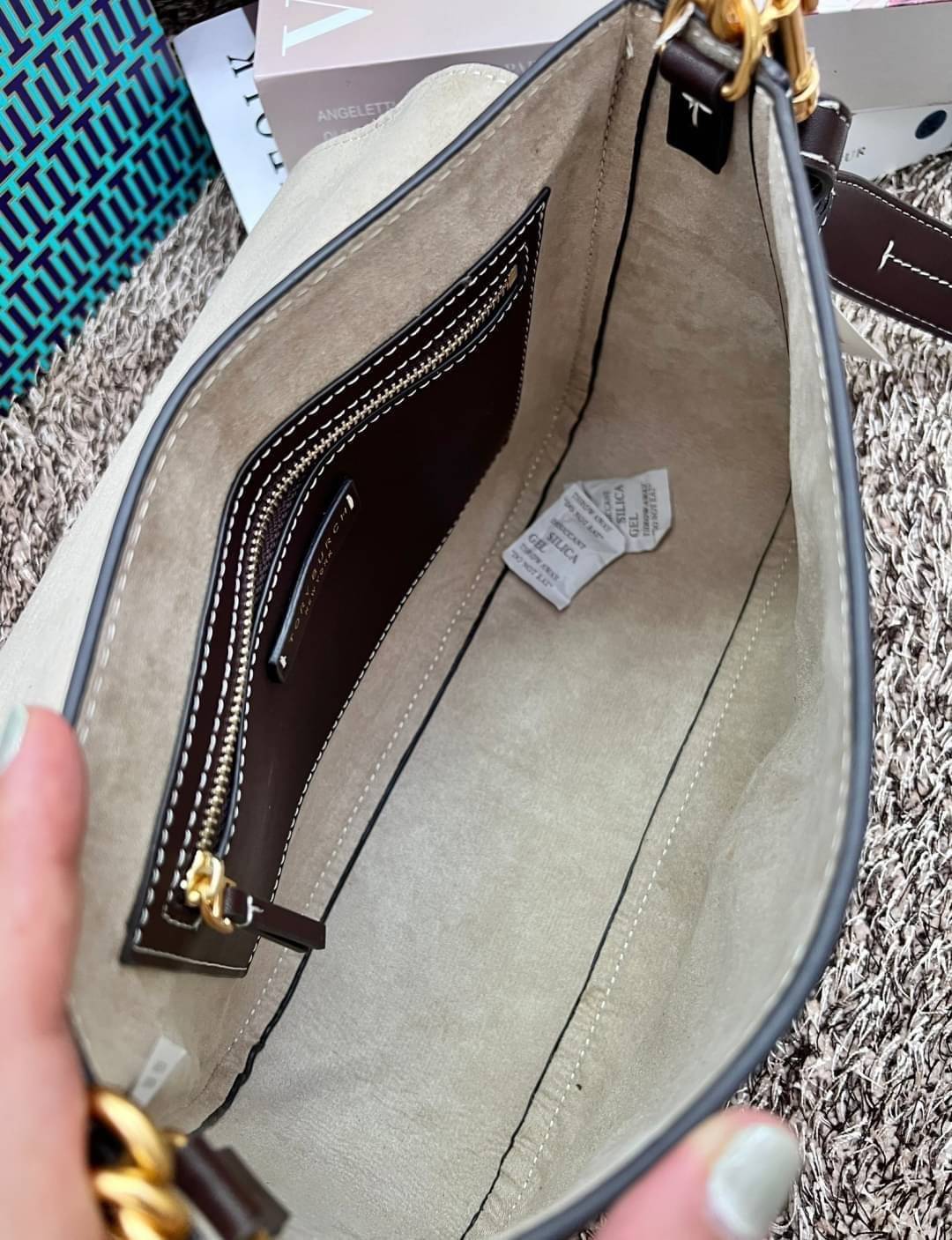 พร้อมส่ง 2 สี TORY BURCH FELIX CONVERTIBLE SHOULDER BAG กระเป๋าสะพาย เกรดท็อปออริ เกรดดีสุด สลับแท้ 1:1