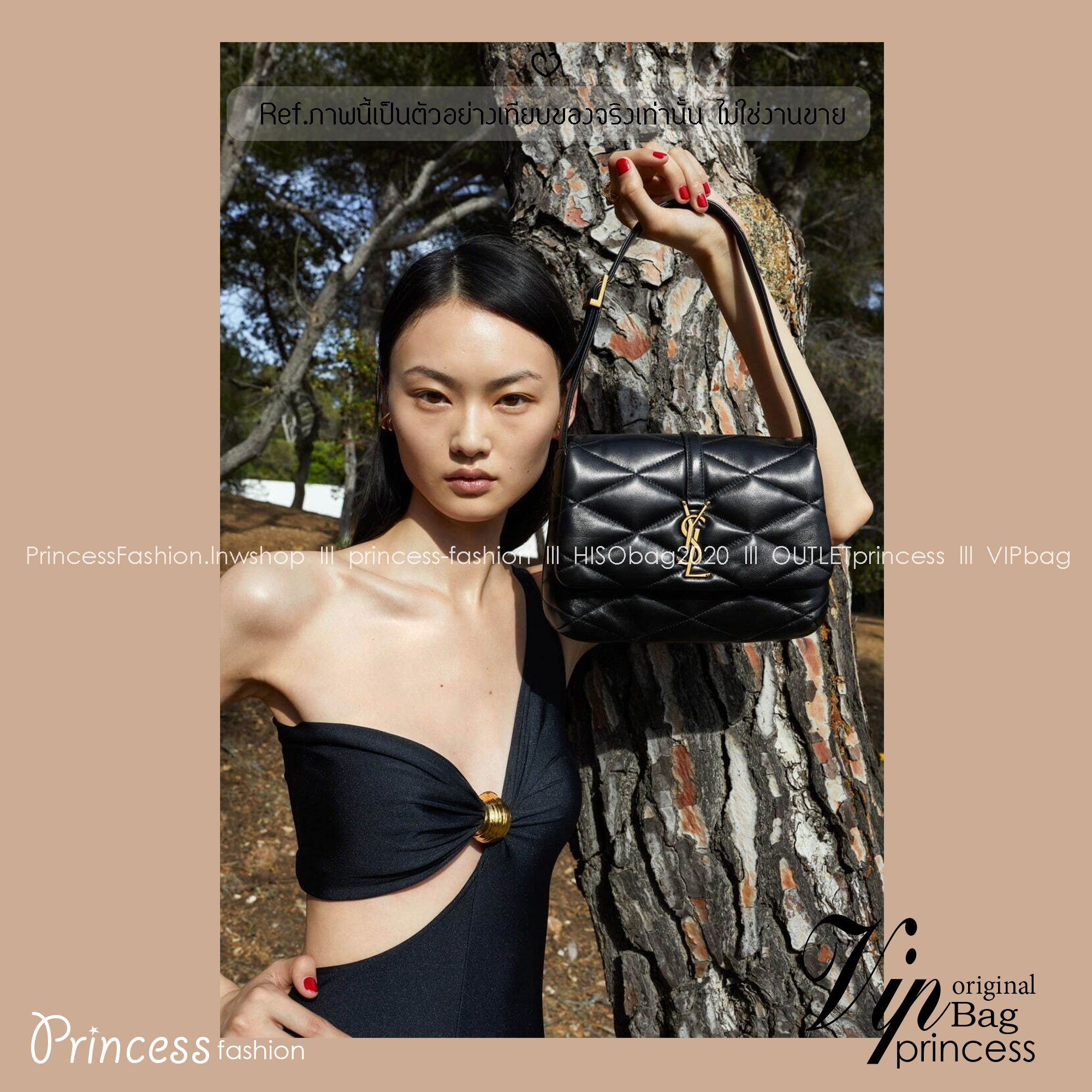 ORI หนังแท้ | YSL Le 57 Hobo Shoulder Bag / YSL Hobo Bag กระเป๋าสะพายทรงโฮโบ หนังสัมผัสนิ่มมือ ดีไซน์เรียบหรู ภายในโล่งกว้าง สามารถจุของสำคัญได้อย่างครบถ้วน ใบจริงหรูหรา ดูแพง มีไว้ติดบ้านสักใบ ยังไงก็คุ้มค่าจ้า