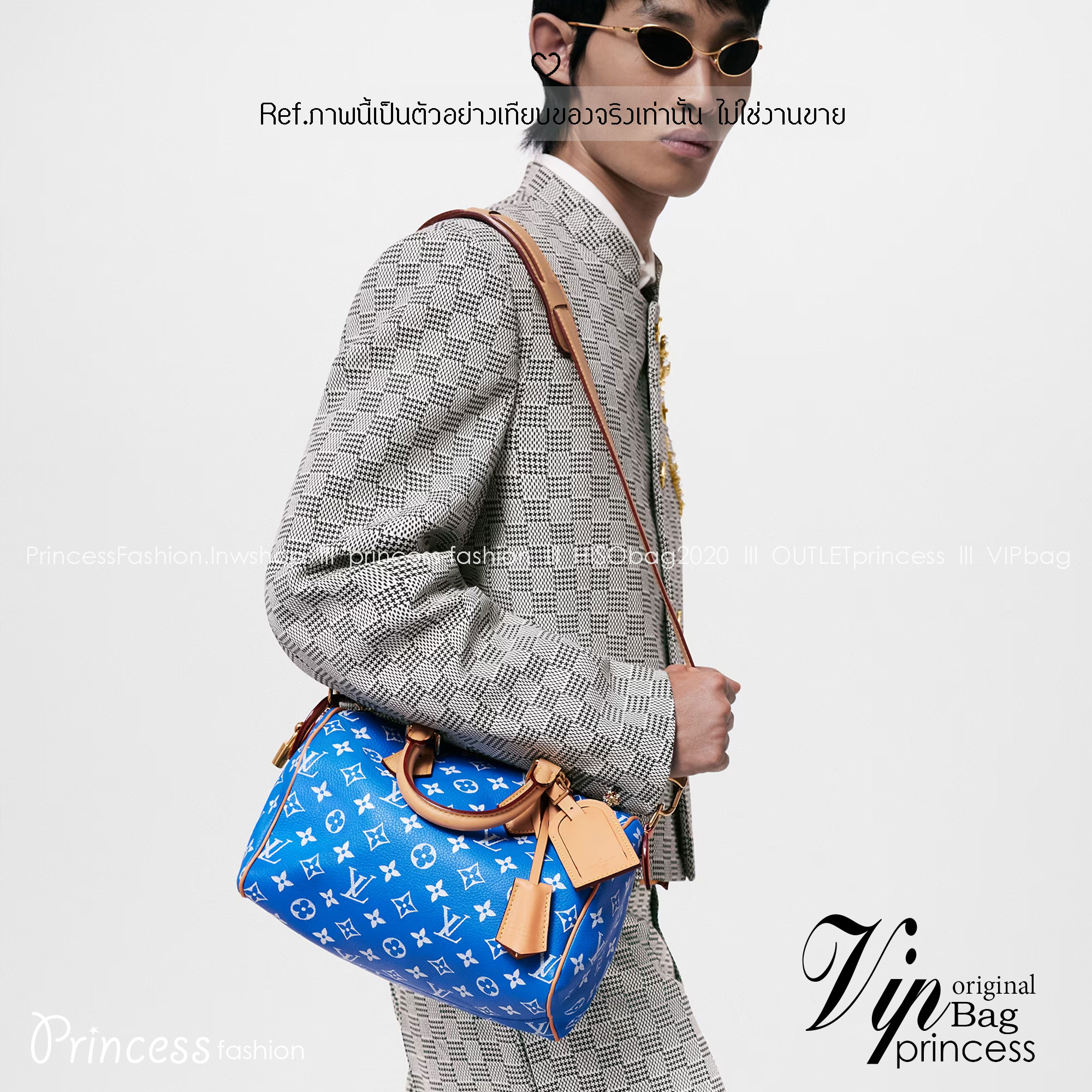 RUNWAY LV Speedy P9 Bandoulière 25 Soft Leather กระเป๋าสะพายสปีดี้รุ่นใหม่หรูหรา เกรดท็อปวีไอพี เกรดดีสุด 1:1 หนังแท้สวยงาม เก็บทุกรายละเอียด ใช้สลับแท้ ผ่านทุก ตม. ใช้งานต่างประเทศได้