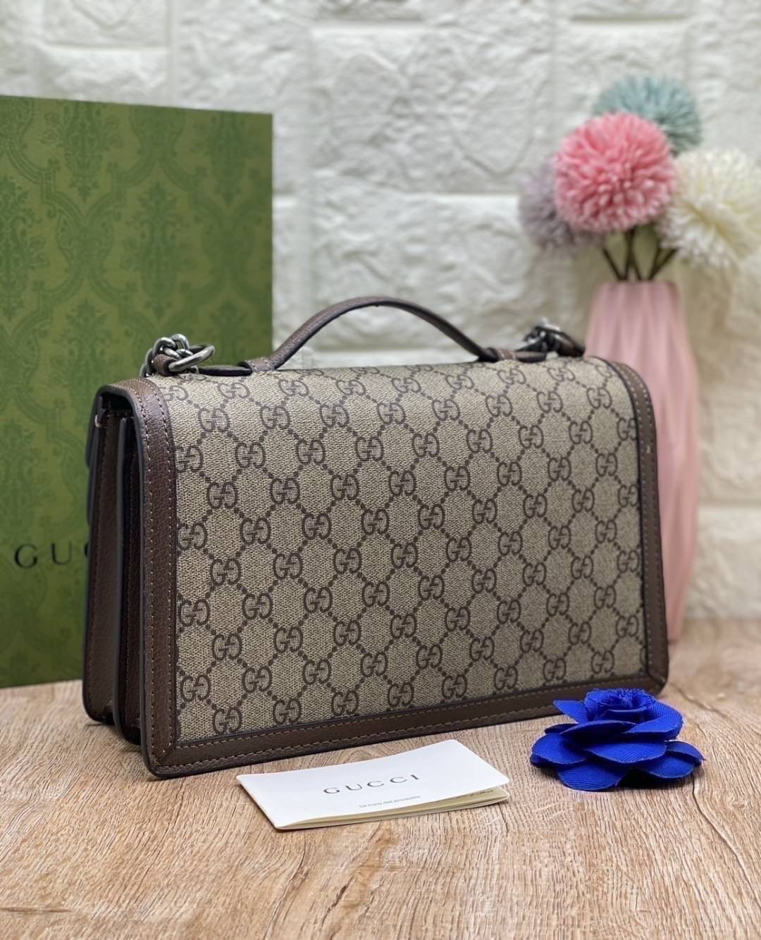 VIP 】หนังแท้ GUCCI DIONYSUS GG SUPREME BAG พร้อมส่งที่ไทย ได้ไปไม่ผิดหวังแน่นอนค่ะ! งานหนังแท้ชั้นดีที่สุด สวยมาก อะไหล่ดูแพงทุกจุด ภาพถ่ายจากงานขายจริง ใบจริงสวยหรูมากๆ แมทได้กับทุกชุด สาวๆได้ไปไม่ผิดหวังแน่นอน สินค้าคุณภาพ พร้อมส่งห้ามพลาดเลยนะคะ!