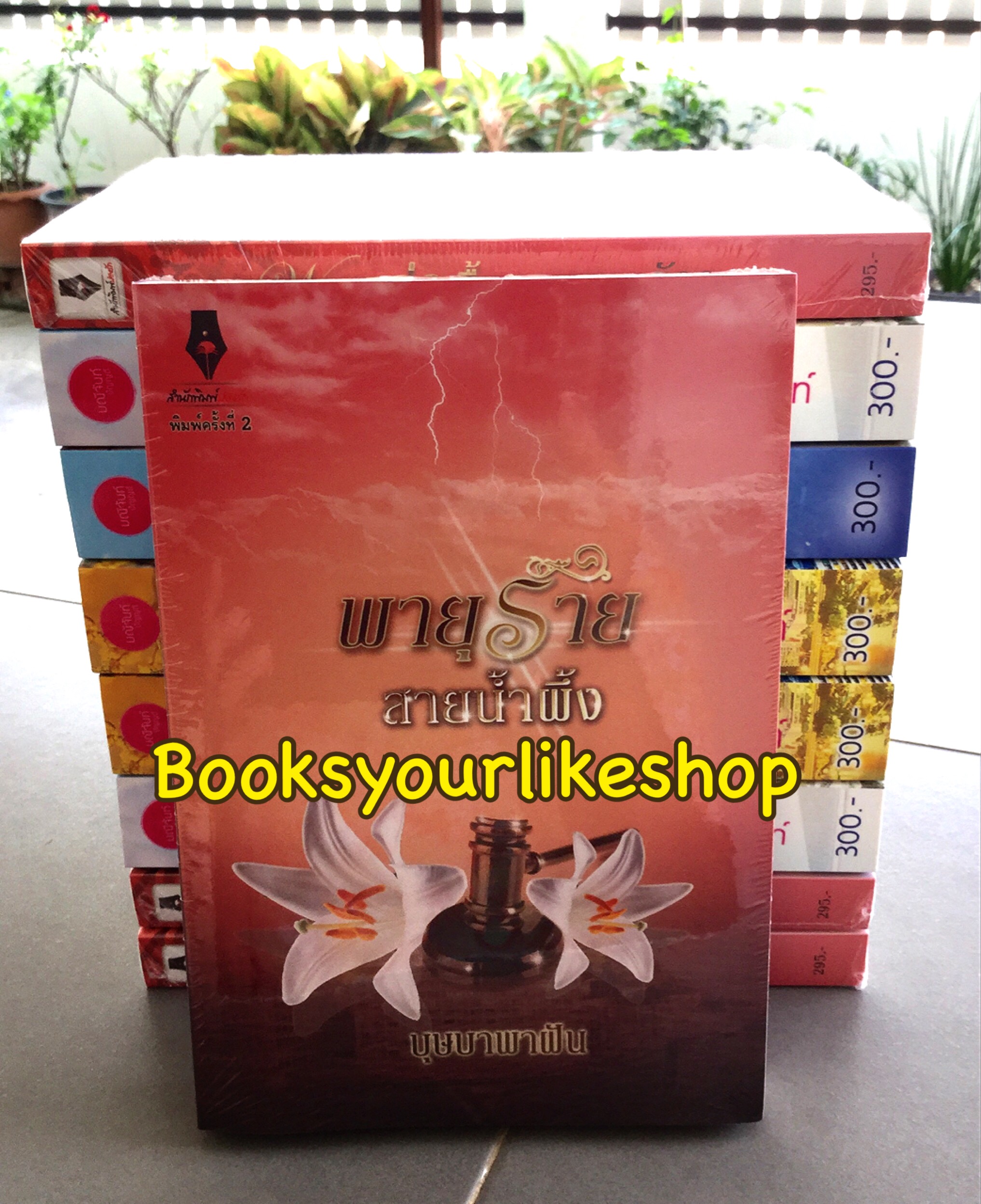พายุร้ายสายน้ำผึ้ง พิมพ์ครั้งที่ 2 / บุษบาพาฝันสนพ ปองรัก หนังสือใหม่