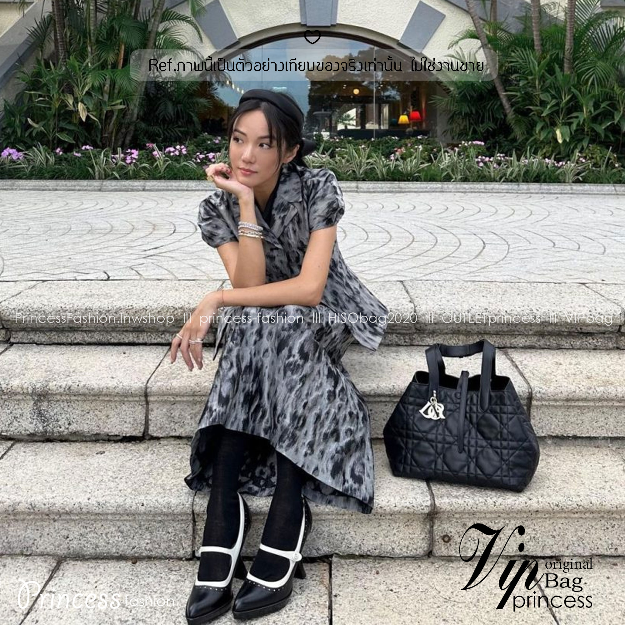 Small Dior Toujours Bag กระเป๋าสะพายทรงโท้ท พร้อมใบลูกเข้าเซ็ท ดีไซส์เรียบหรูทันสมัย ภายในโล่งกว้างมาก จุของได้เต็มที่ รูปทรงคลาสสิค หนังสวย หรูหราเกินเบอร์