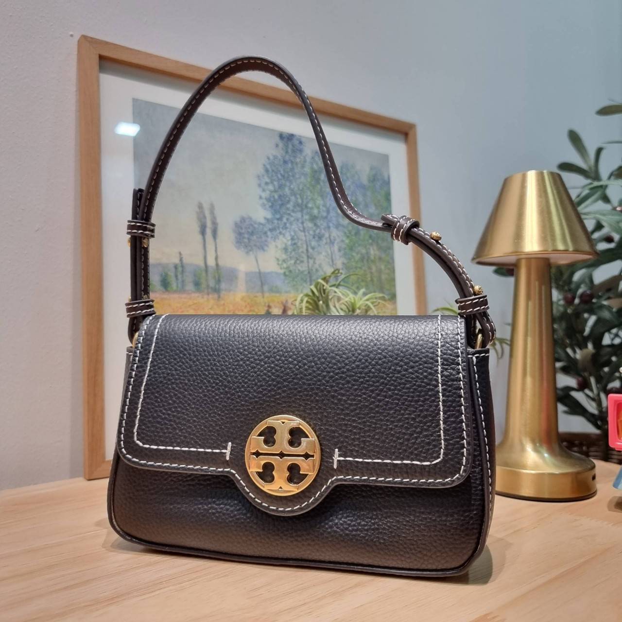 MINI พร้อมส่ง 2 สี TORY BURCH FELIX MINI CROSSBODY BAG กระเป๋าสะพาย เกรดท็อปออริ เกรดดีสุด สลับแท้ 1:1
