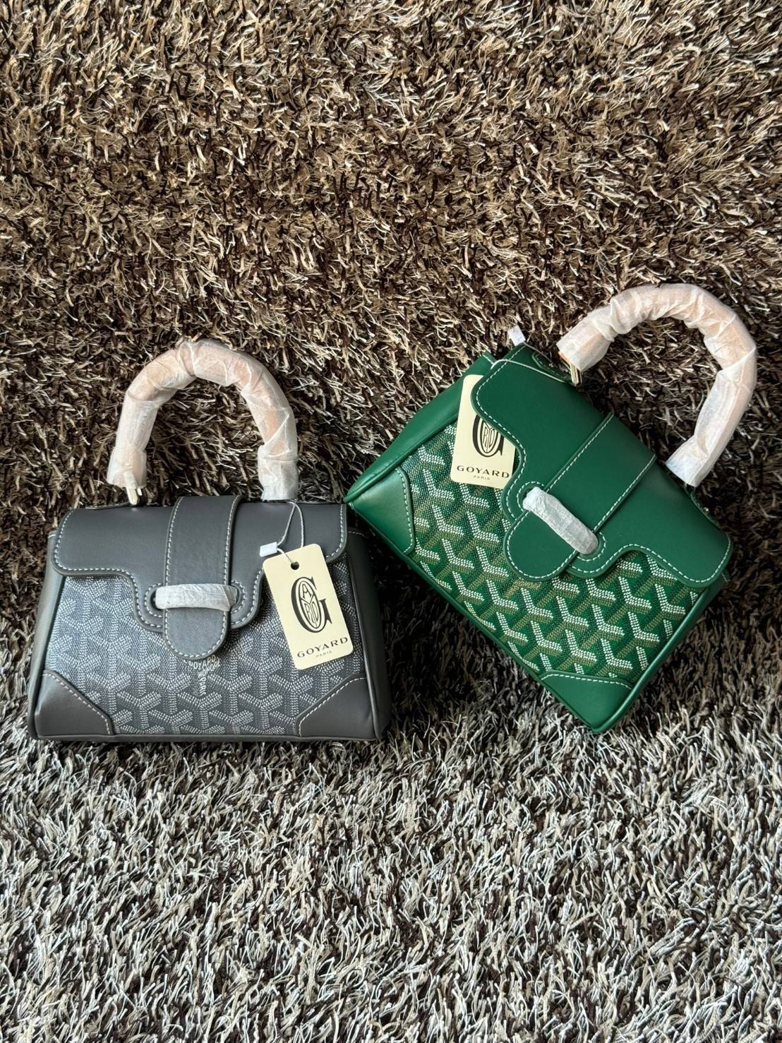 พร้อมส่ง 6 สี Goyard Saigon Souple Mini Bag / Saïgon Bag กระเป๋าถือ/สะพาย เกรดออริ สลับแท้ 1:1 ใช้ต่างประเทศได้
