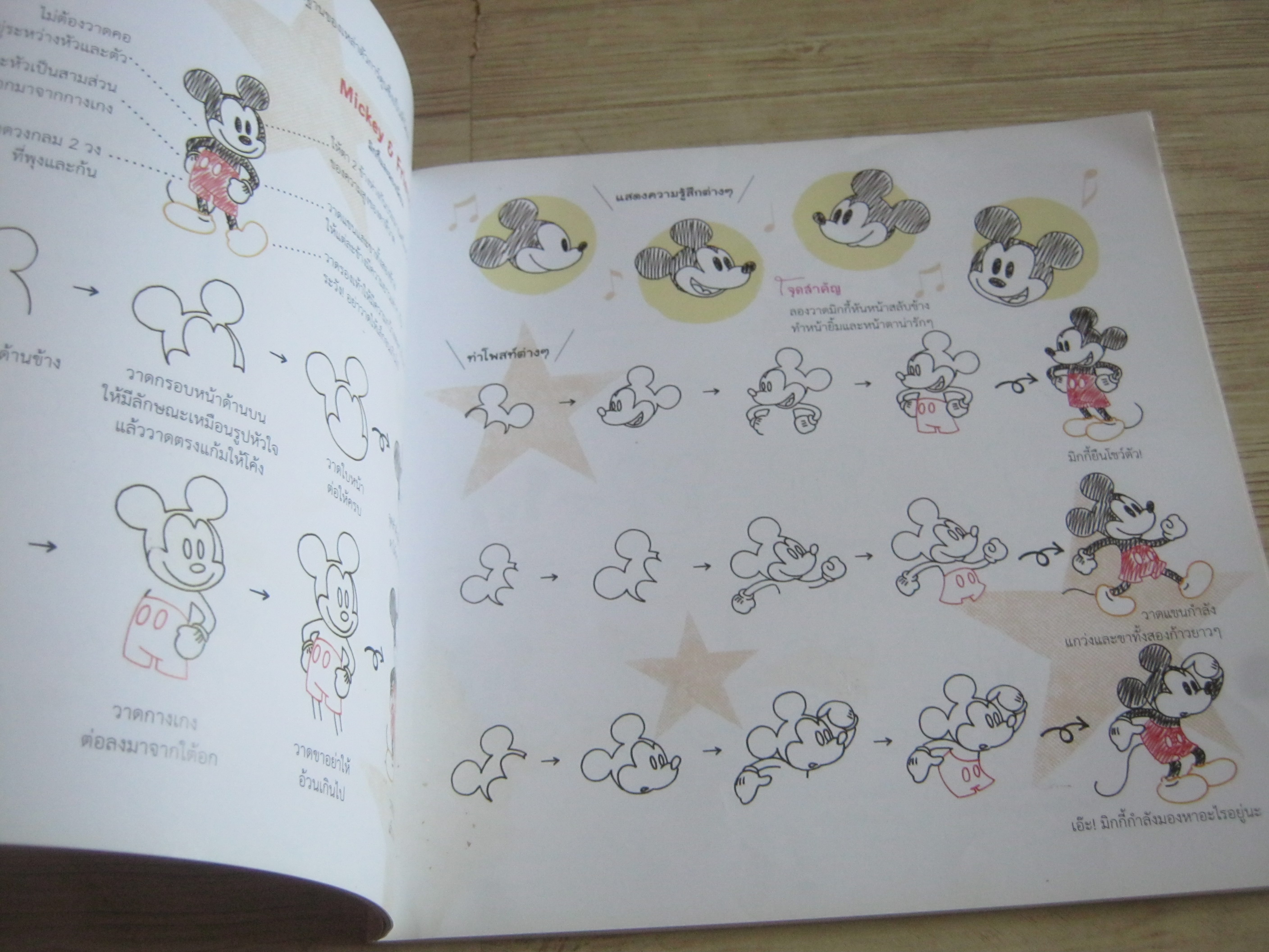 วาดภาพการ์ตูนดิสนีย์ด้วยปากกาลูกลื่น ซะกะเบะ คิเม บรรณาธิการ พรรณี ยมาภัย แปล