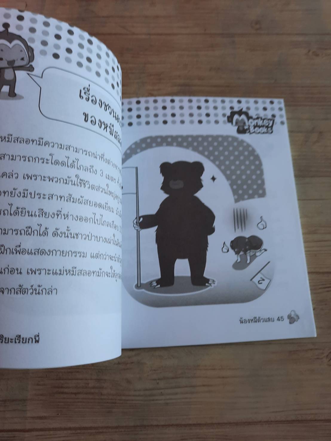 น้องหมีตัวแสบ Pink Apple ภาพประกอบ