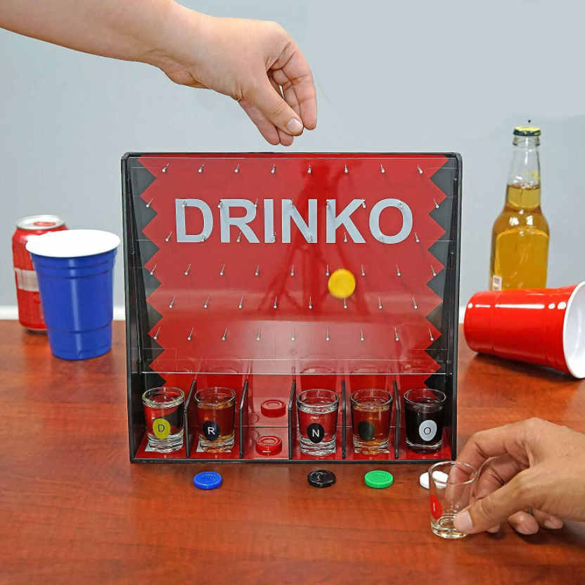 Drinko ปาตี้เกมหยอดลุ้นดื่ม [ฟรี]แก้วในชุดพร้อมเหรียญ