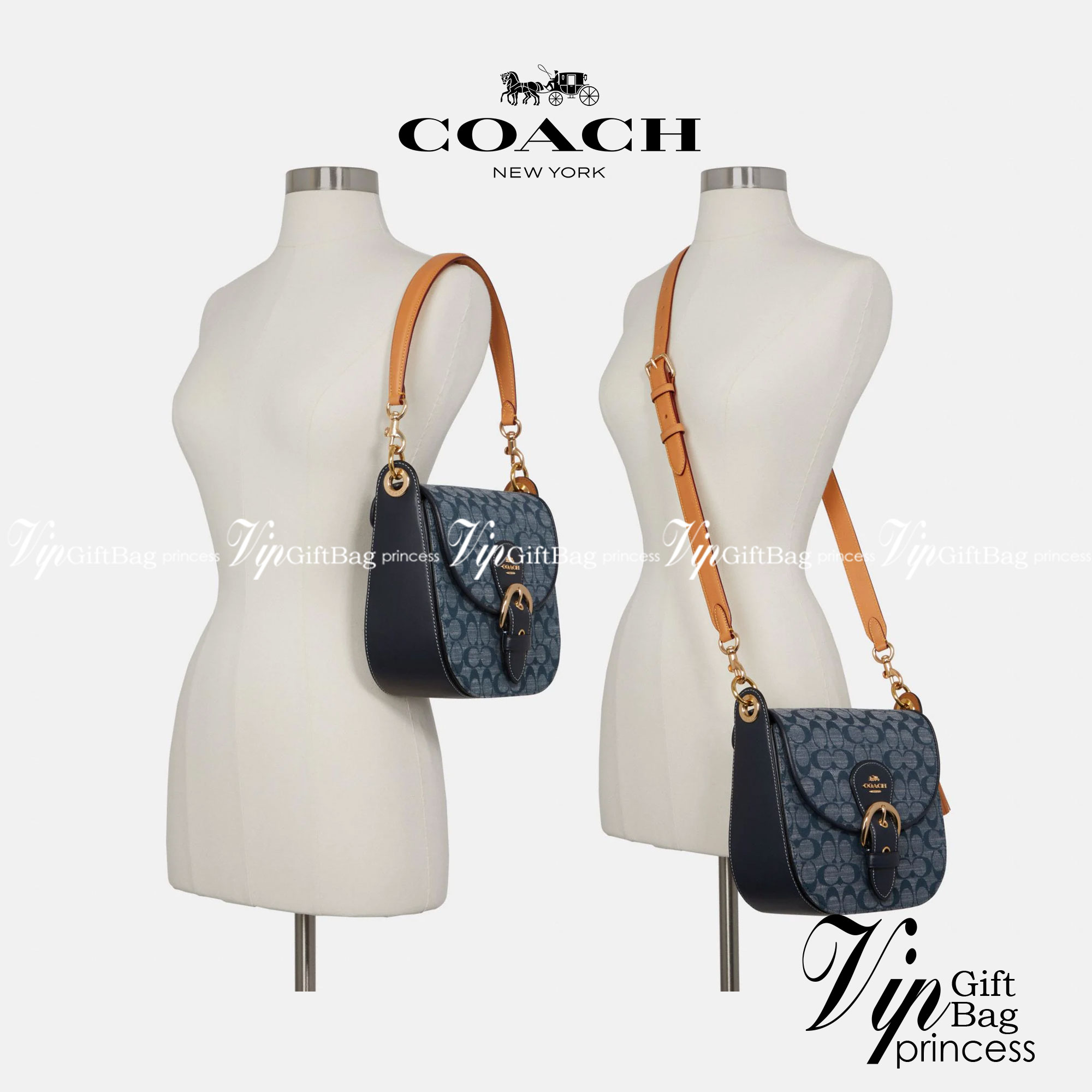 COACH KLEO IN SIGNATURE CHAMBRAY ((C8512)) / Kleo Shoulder Bag 23 In Signature Chambray 📣พร้อมส่งที่ไทย กับคอลเลคชั่นใหม่ล่าสุด ที่คุณต้องมี! สุดคุ้ม! กระเป๋าหิ้ว//ไคล้องไหล่//หรือสะพายข้างได้ วัสดุผ้า Chambray ทอลายแบรนด์ตัดขอบหนังแท้ได้สวยงามค่ะ