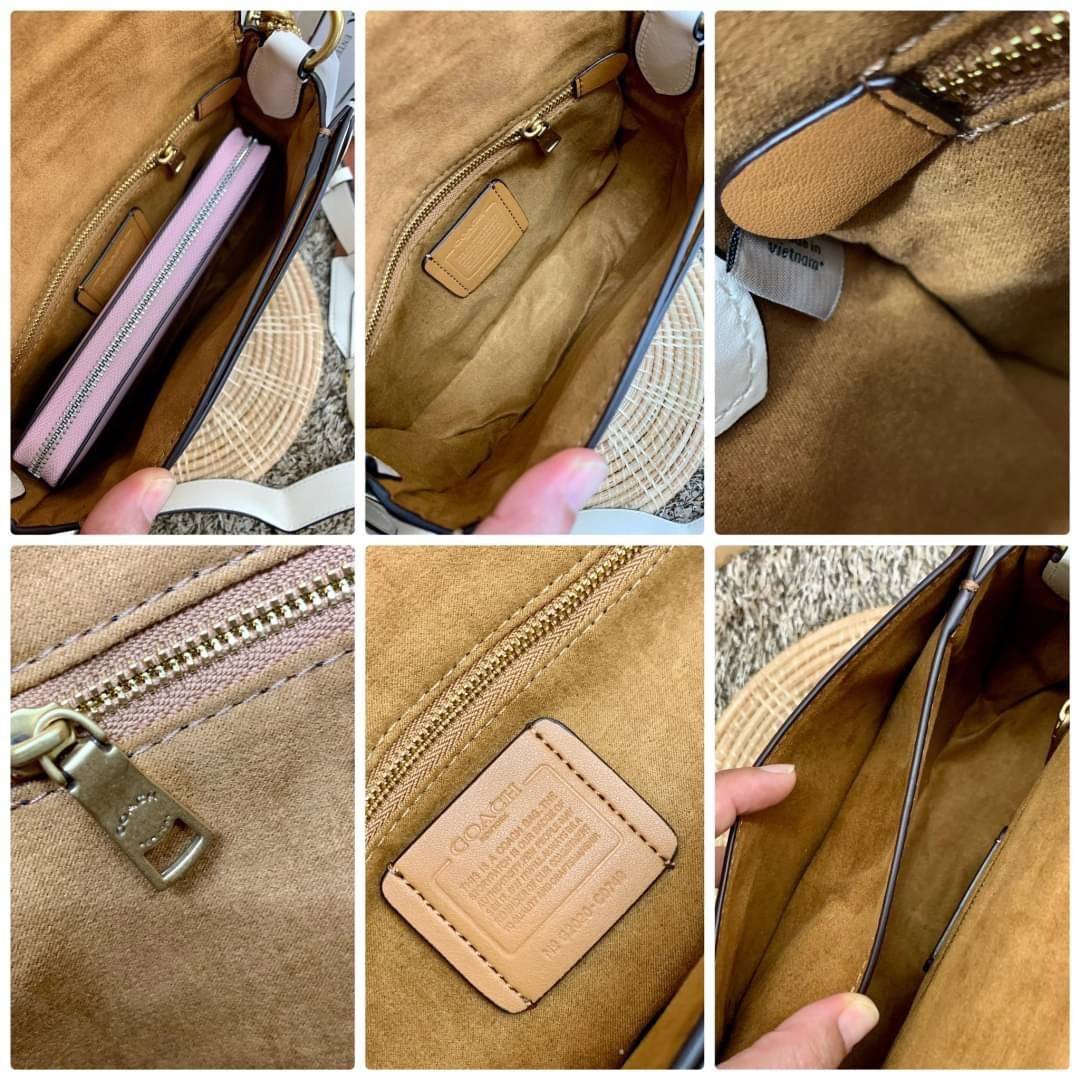 สวย หรู แถมสุดคุ้มกันเลยจร้าา💋 COACH BEAT SADDLE BAG ((C3837//C0749)) พร้อมส่งที่ไทยอีกครั้ง ห้ามพลาดค่าา!! กระเป๋าสะพายครอสบอดี้ร์ วัสดุหนังแท้ชั้นดีที่สุด! หนังสวย บวกกับอะไหล่แบรนด์ที่ดูเด่นคลาสสิคตรงด้านหน้าค่ะ เปิดปิดกระเป๋าแบบกดล็อค ภายในสาม