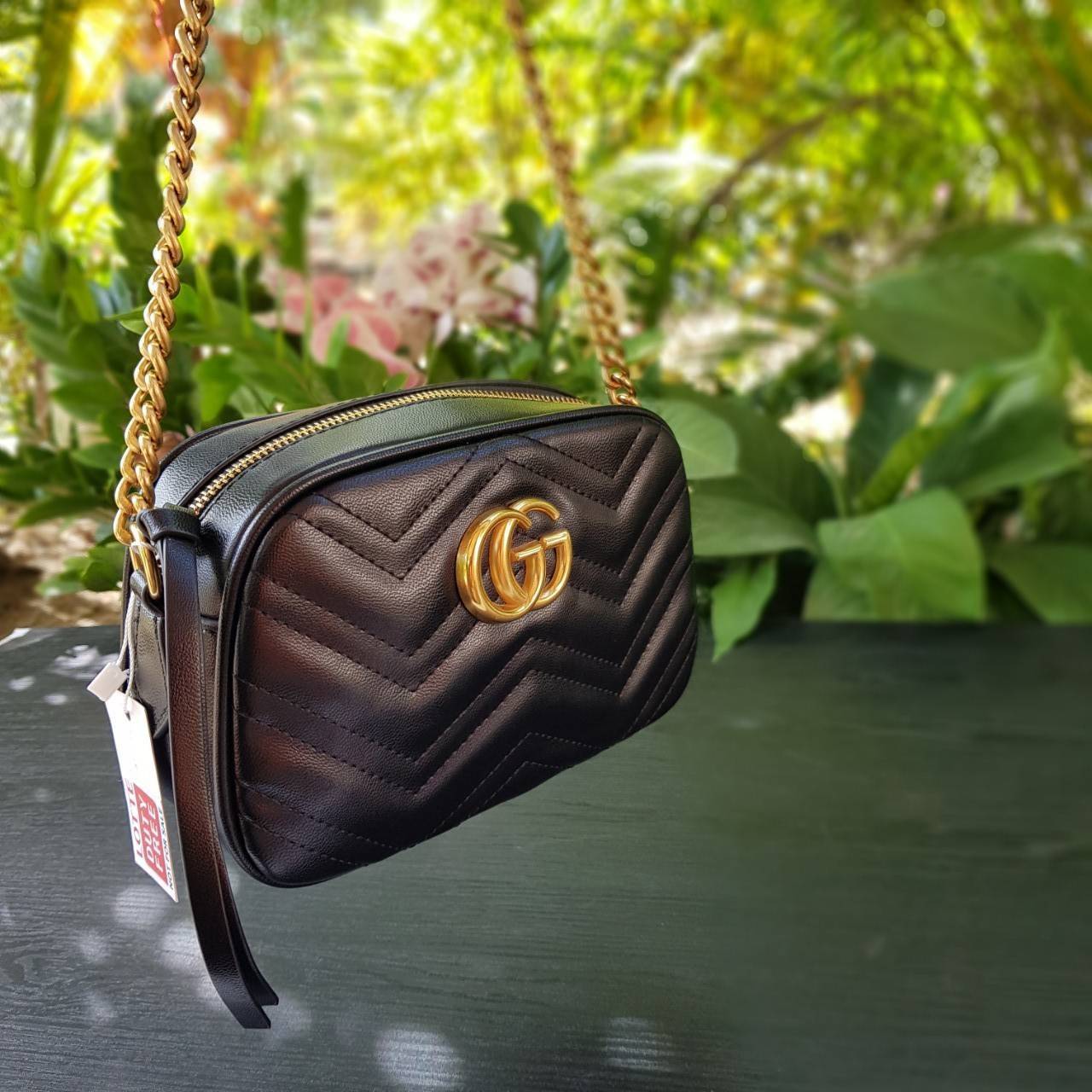 GUCCI GG Marmont small matelassé shoulder bag กระเป๋าสะพายครอสบอดี้ คอลเลคชั่นสุดหรู ใช้งานง่าย เข้าได้กับทุกลุค
