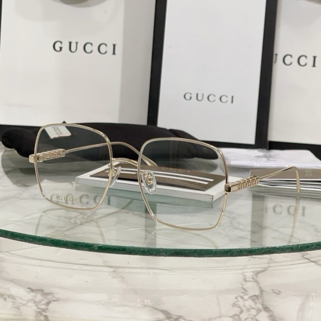 Gucci Glasses FALl WINTER 2023 แว่นตาเลนส์ใส สินค้าเข้าใหม่ล่าสุด เกรดคุณภาพดีที่สุด มาพร้อมกล่อง Full Set Box