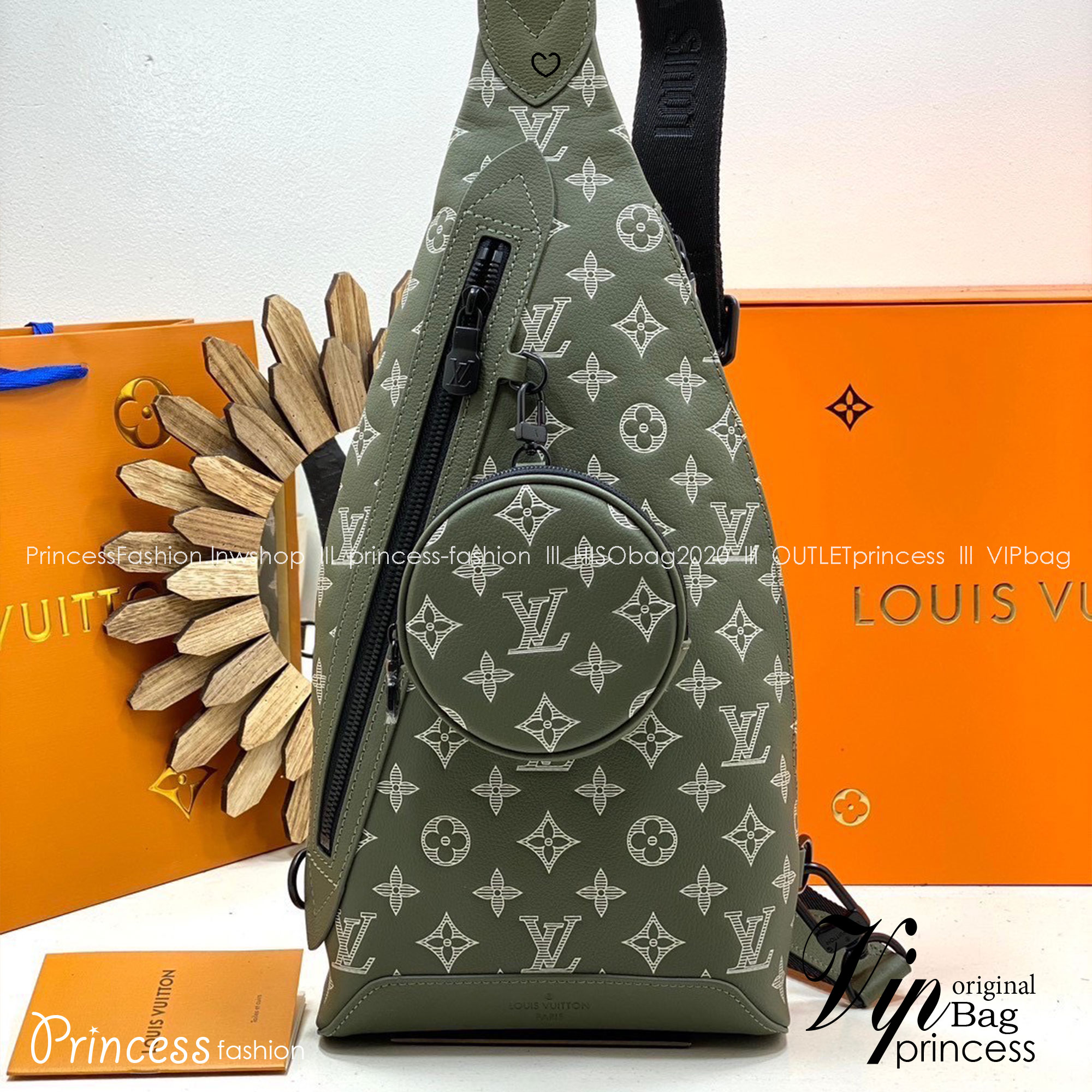 TOP ORI หนังแท้ | LV Duo Slingbag / LV Belt Bag กระเป๋าคาดอกดีไซน์ใหม่ สปอร์ตและดูหรูในตัว รูปทรงใช้งานง่ายได้ทุกลุค ที่สุดของไอเท็มขายดี