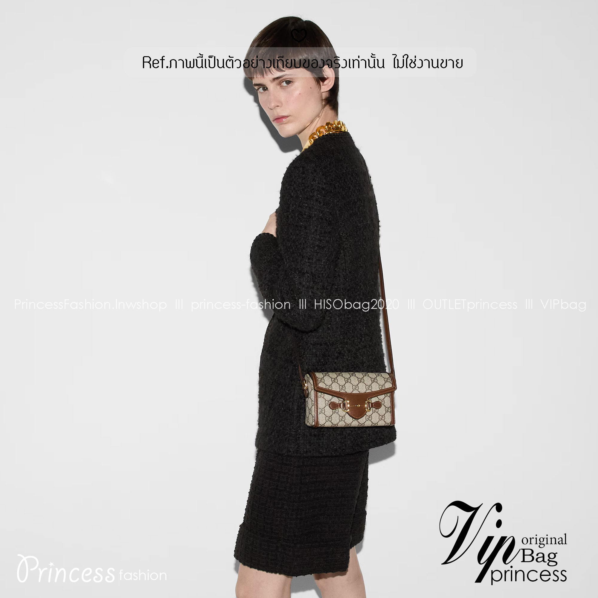 Gucci Horsebit 1955 mini bag / Gucci crossbody horizon mini bag กระเป๋าสะพายข้างขนาดกำลังดี สวยอยู่ทรง แฝงความหรู