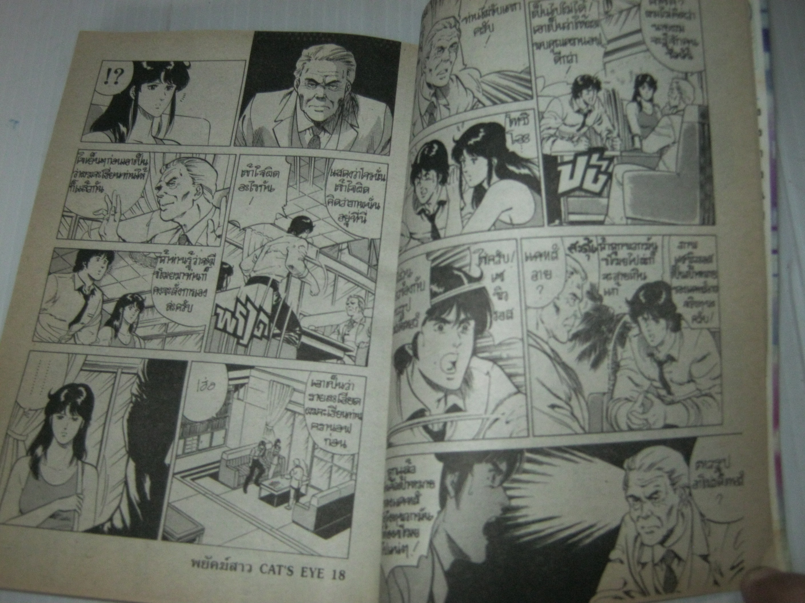 พยัคฆ์สาว แคทส์อาย CATS EYE เล่ม 18 เล่มจบ