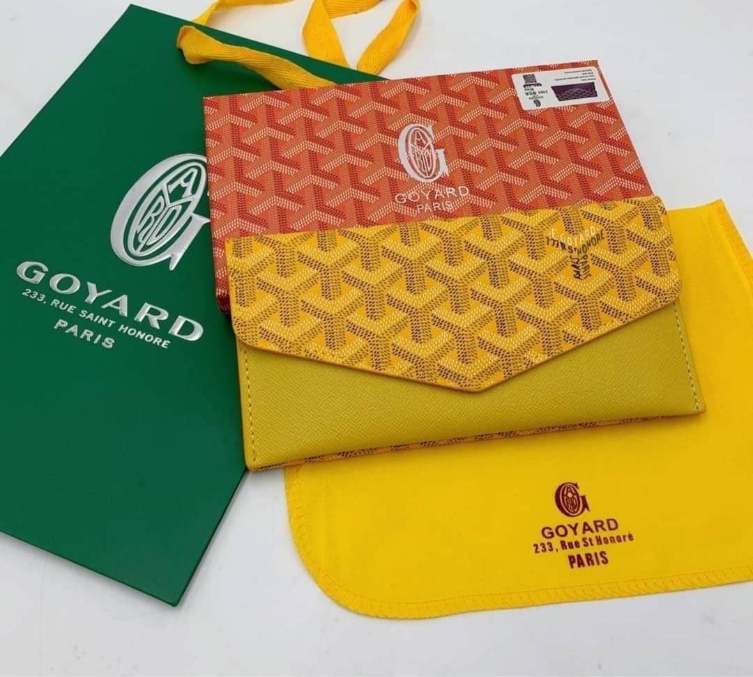GOYARD Long Wallet Matignon GM กระเป๋าสตางค์ใบยาว พร้อมกล่อง งานสวยหรูน่าใช้ อีกรุ่นที่ยอดขายไม่เคยตก 🤑🤑 ใบจริงดูผู้ดี ดูแพง!!