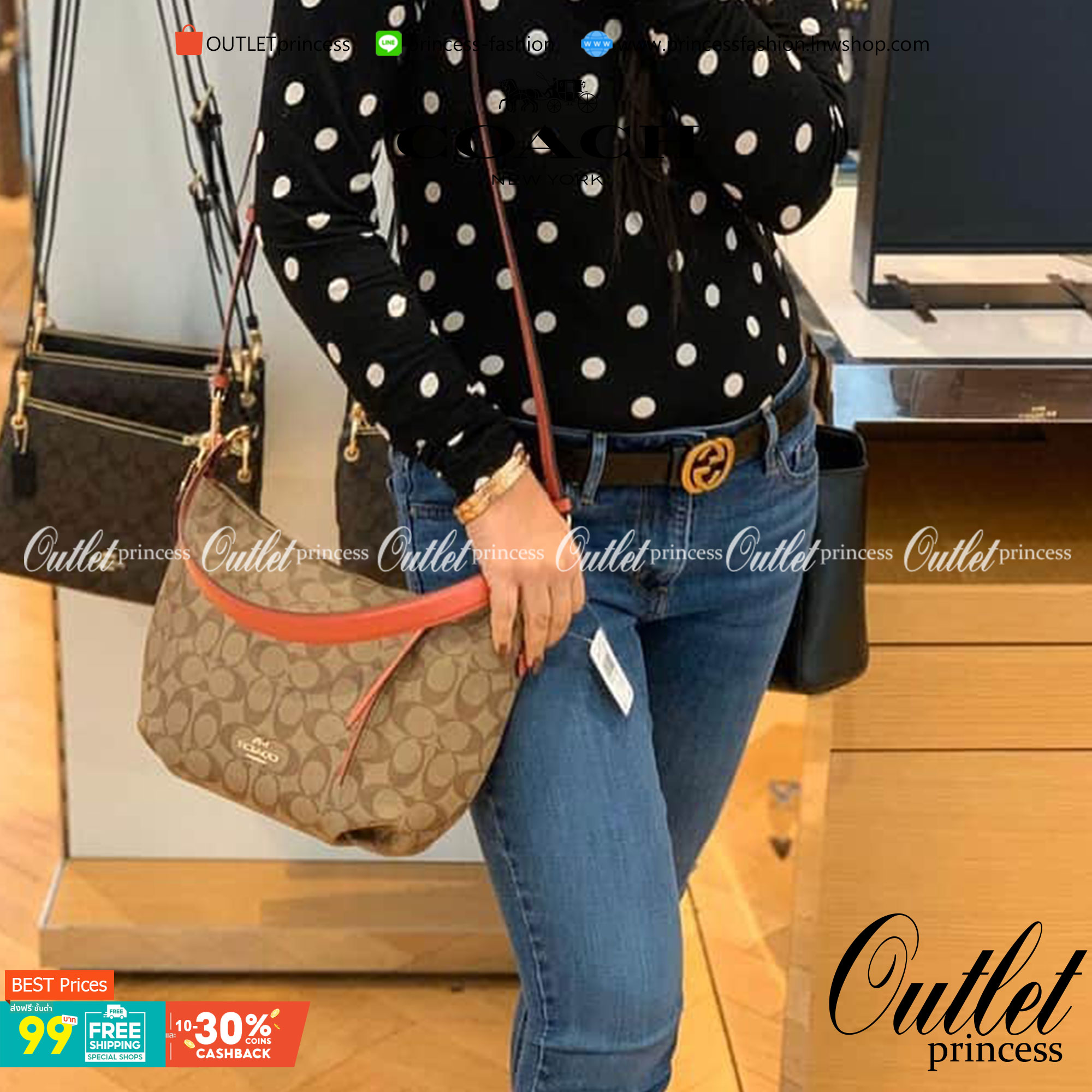OUTLET 】ปรับราคาลง ได้ไปไม่ผิดหวังแน่นอนจ้าา💥 Coach Pebble Leather Small Skylar Hobo Shoulder Bag((90738)) พร้อมส่งที่ไทย ล่าสุด! กระเป๋าหิ้ว//สะพายข้างได้ ทรงน่ารัก ละมุน หนังแท้ หนังนิ่มมือดีมาก หลงรักแน่นอนค่าา! เปิดปิดกระเป๋าแบบซิปมีพู่ห้อย ใช