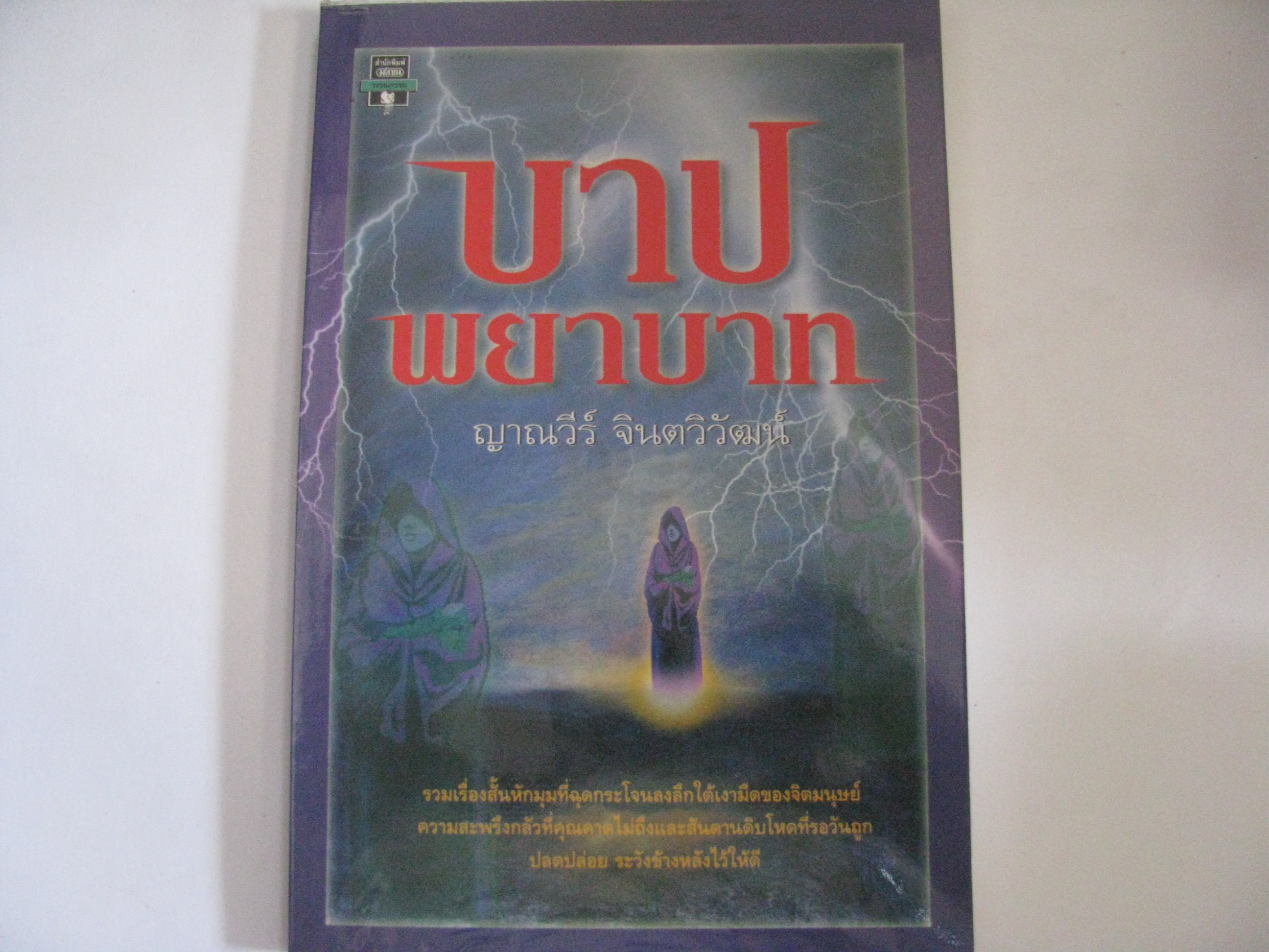 บาปพยาบาท ญาณวีร์ จินตวิวัฒน์ เขียน***สินค้าหมด***