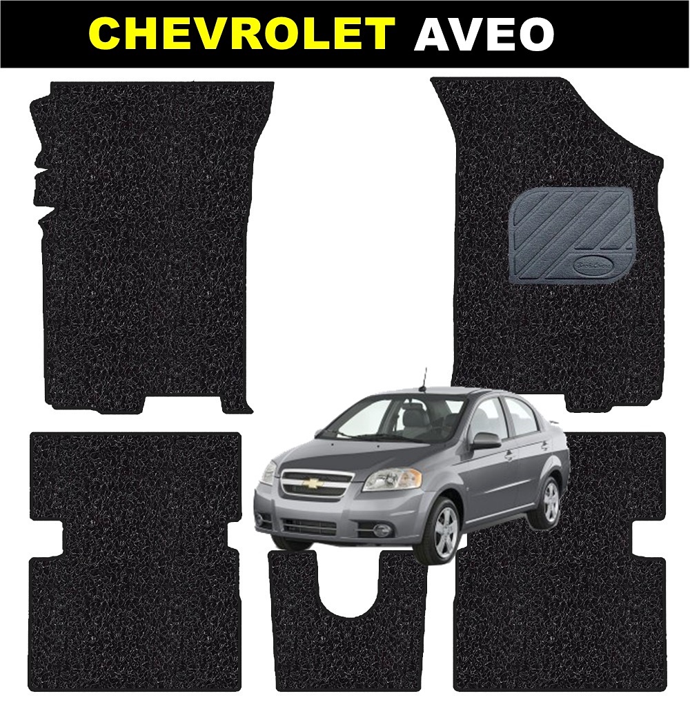 พรมดักฝุ่นไวนิล CHEVROLET AVEO พรมดักฝุ่นในรถ เชฟโรเลต อาวีโอ เข้ารูป ตรงรุ่นรถ 5ชิ้น