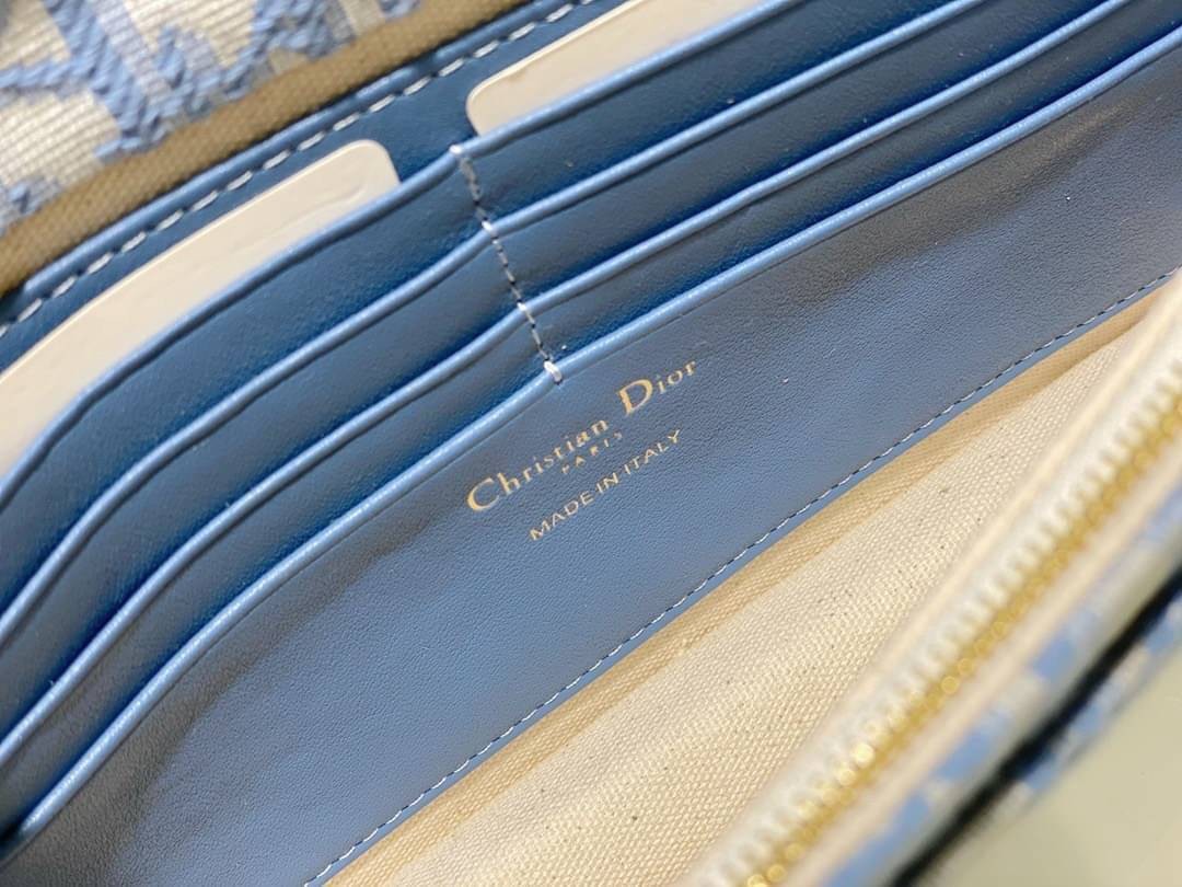 Dior Saddle Pouch Blue Oblique Jacquard / Dior oblique Saddle pouch เกรดใช้งานสลับของจริง ออริจินอล ภาพสินค้าถ่ายจากงานขายจริง ใช้งานต่างประเทศได้