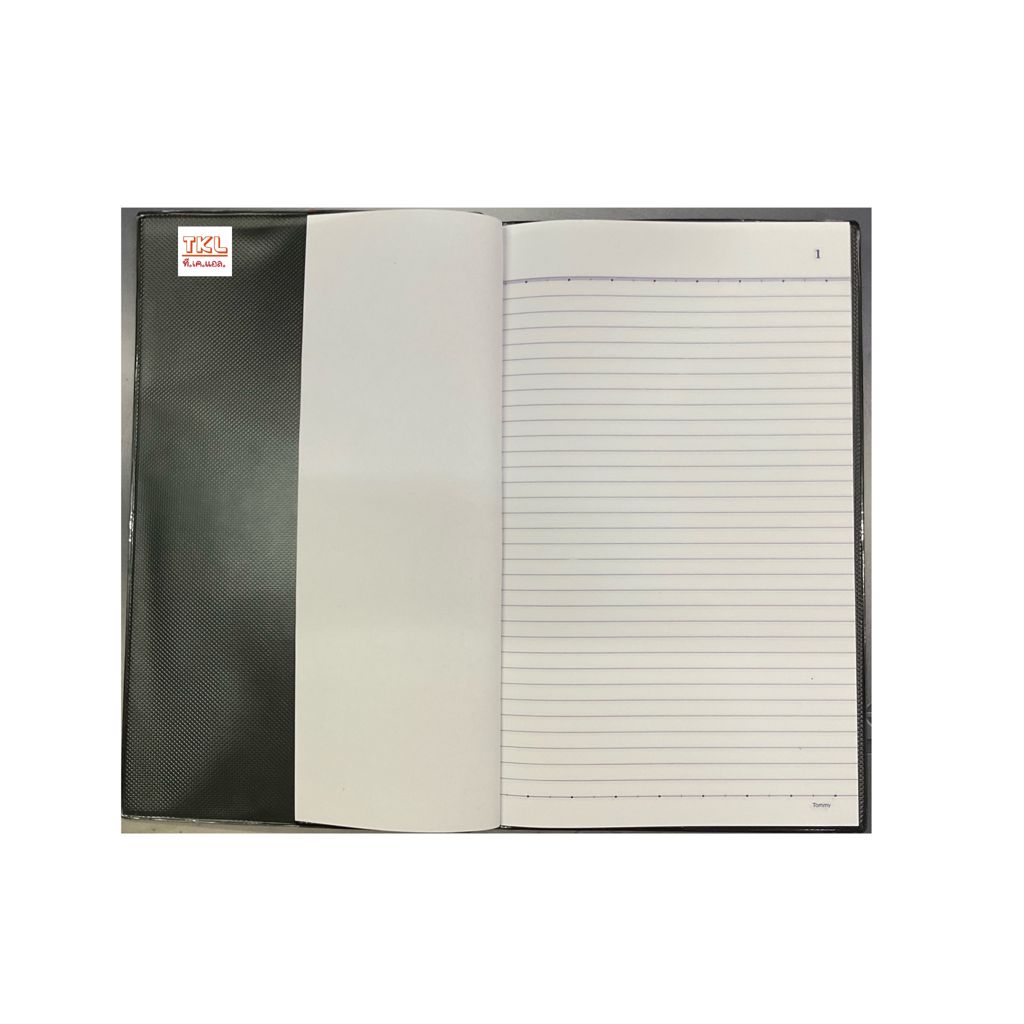 สมุดปกน้ำเงิน #2 ปกเคลือบ 50ผ. Tommy