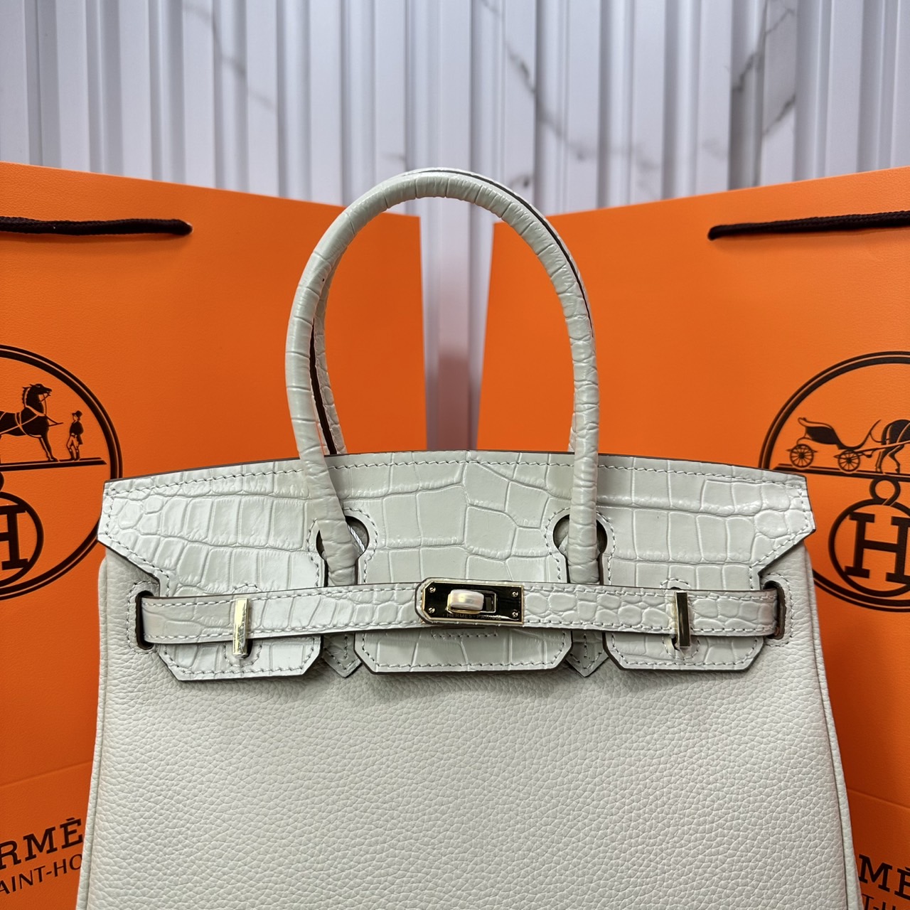 ORI หนังแท้ | Hermes Birkin 25 / Birkin 30 กระเป๋าสะพายที่สุดแห่งหรูหราลัคชู นิยามของความสง่างามเหนือกาลเวลา แบรนด์เนมในฝัน งดงามดั่งเจ้าหญิง