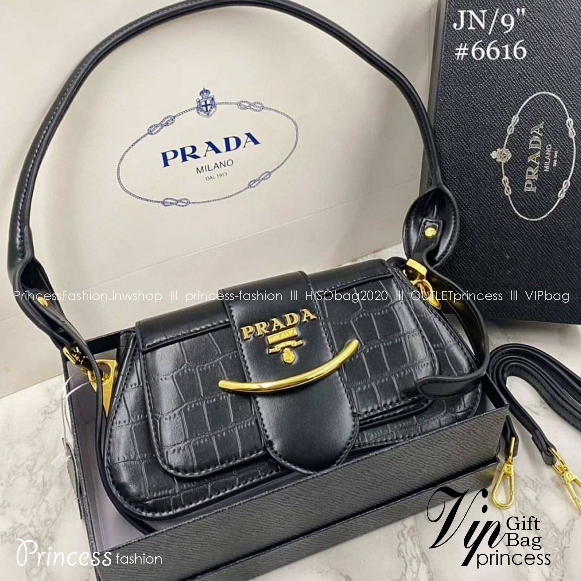 PRADA Saffiano Leather Sidonie Bag กระเป๋าสะพายไหล่ ดีไซน์วินเทจย้อนยุค สวยคมชัด คลาสสิคใช้ได้ทุกลุค ขนาดกำลังสวย มีสายสะพายยาว croosbody ปรับเปลี่ยนใช้ได้ตามสไตล์ ใบนี้คุ้มค่ามากๆ ใบจริงคือสวยเกินเบอร์